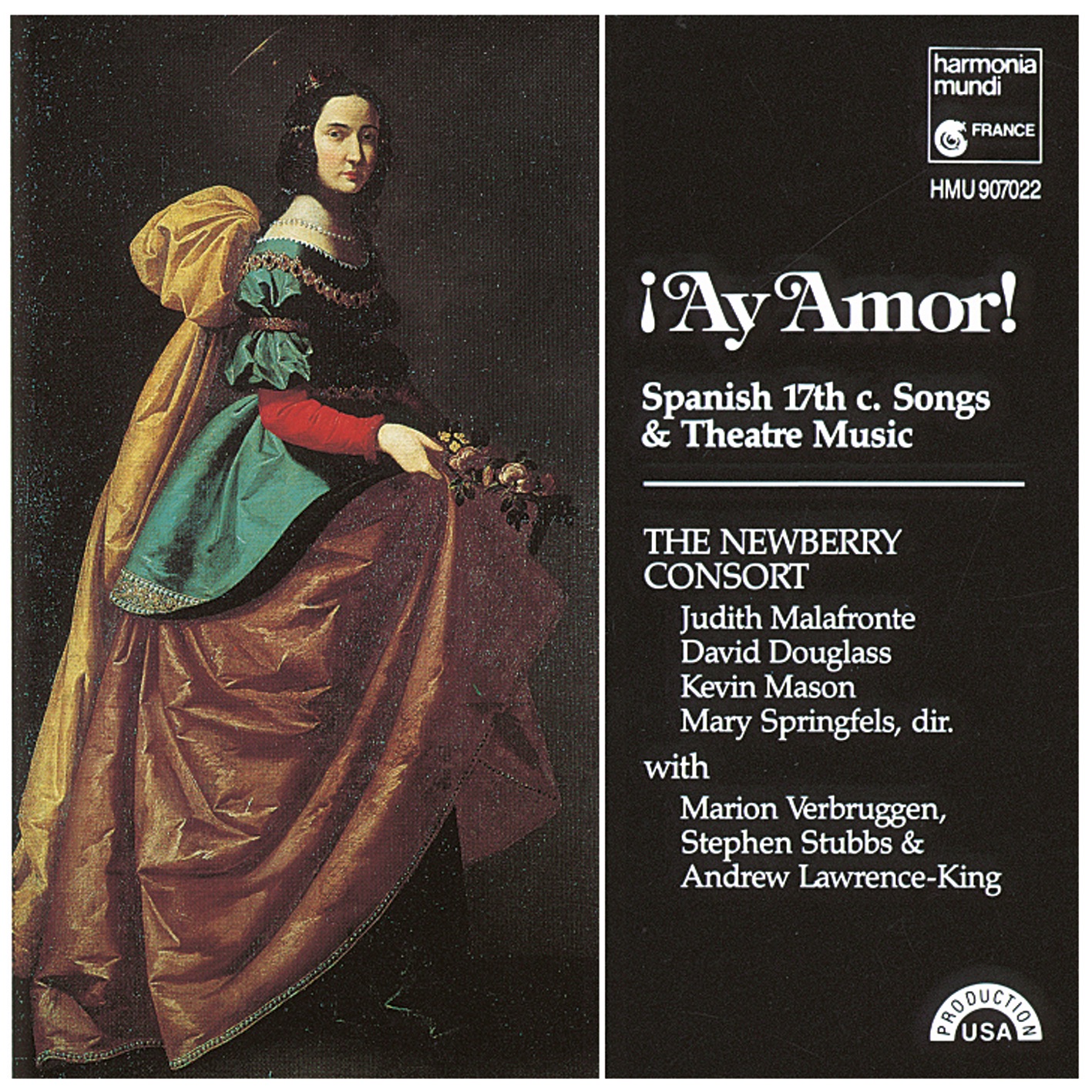 ¡Ay Amor! Spanish 17th Century Songs & Theatre Music album cover