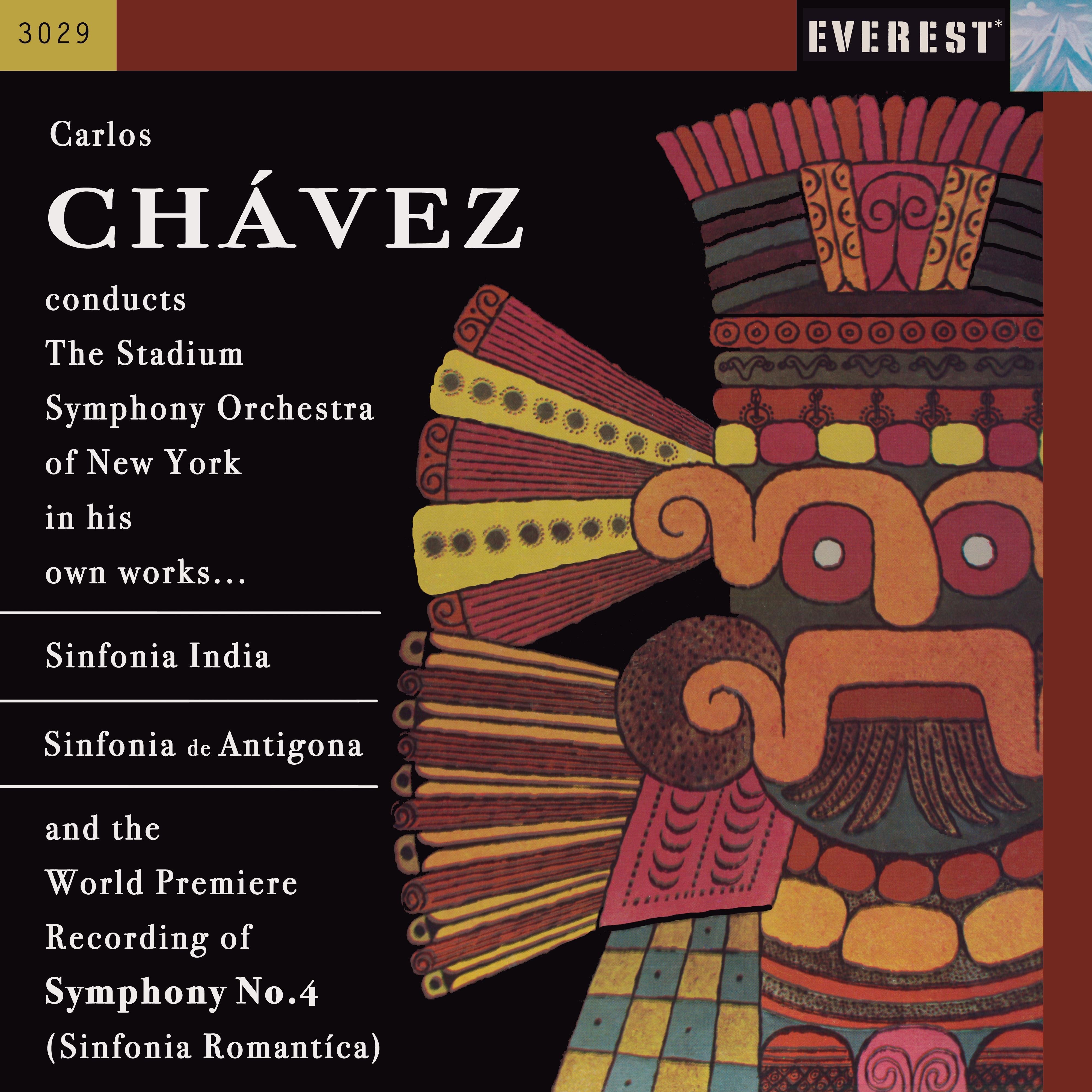 Chávez: Sinfonia India, Sinfonia de Antigona & Sinfonia Romantica album cover