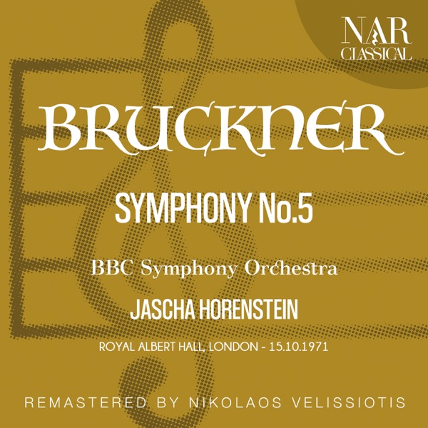 BRUCKNER: SYMPHONY No. 5 "GLAUBENSSINFONIE" album cover