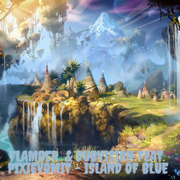 Island of Blue (feat. Pixievomit) [Radio Edit] - Single album cover