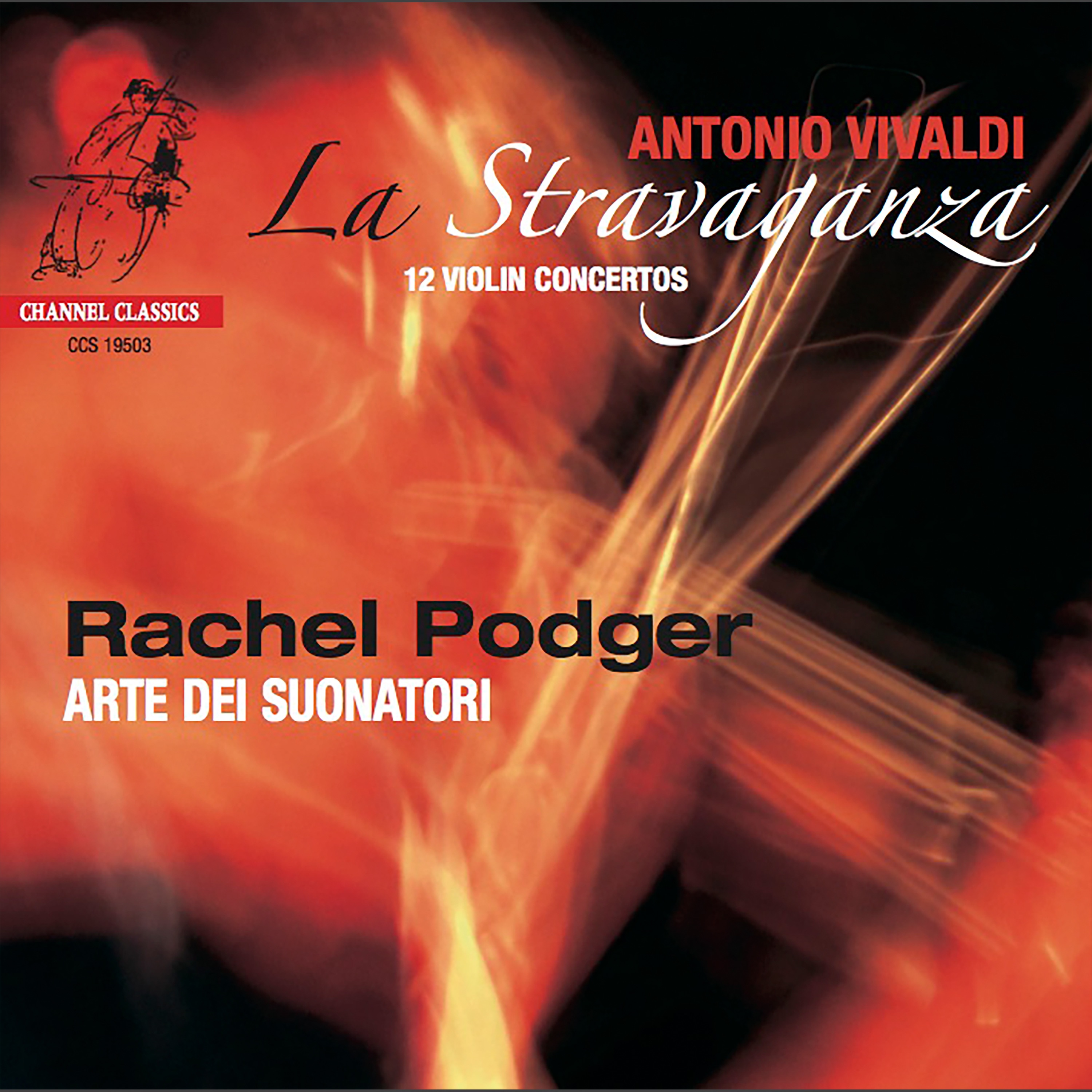 Vivaldi: La stravaganza, 12 Violin Concertos, Volume 2 album cover