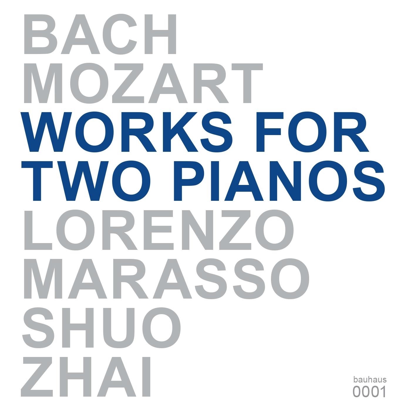 Bach & Mozart: Works for Two Pianos album cover
