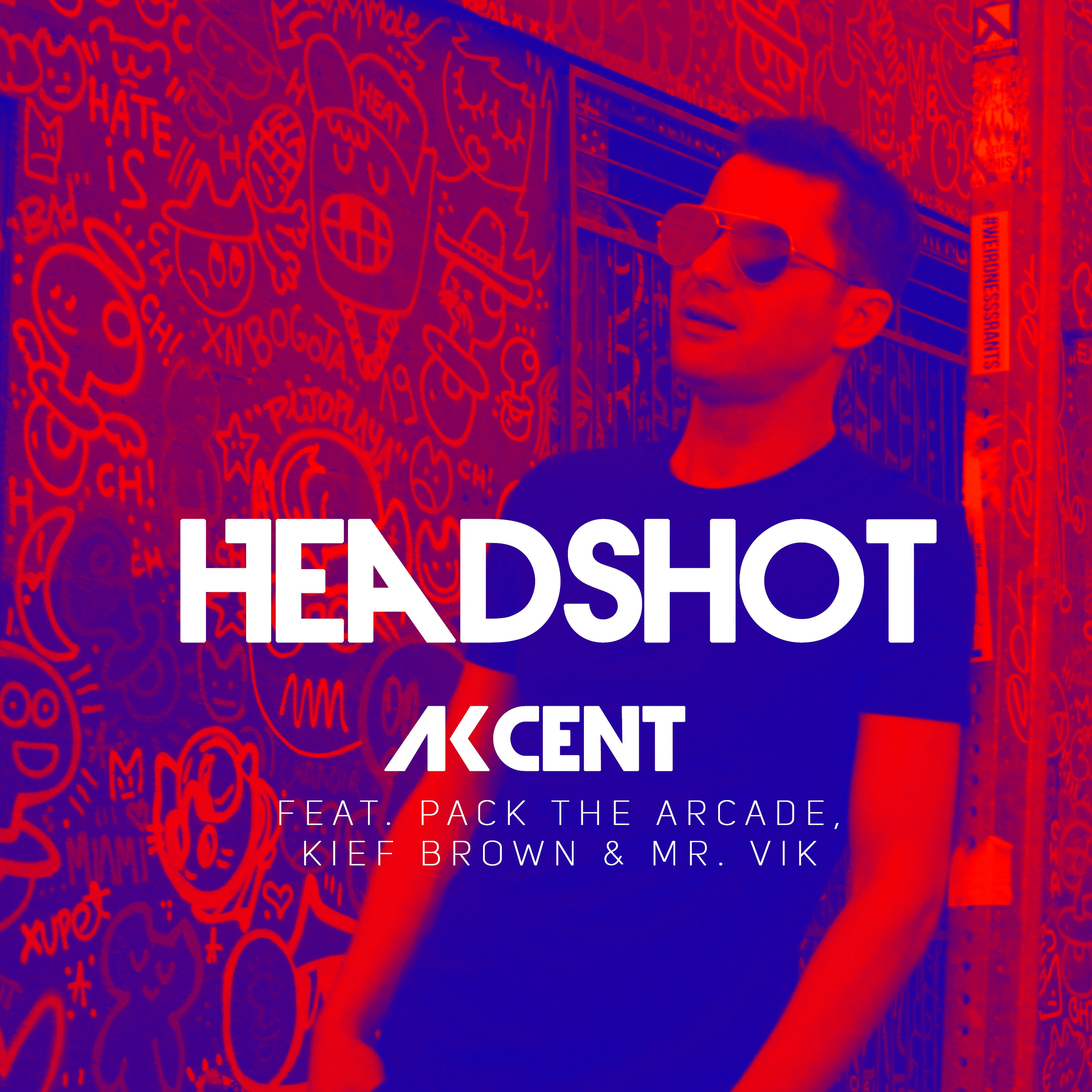 HeadShot (feat. Pack The Arcade, Kief Brown & Mr. Vik) - Single album cover