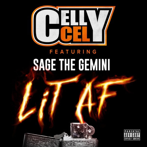 Lit AF (feat. Sage the Gemini) - Single album cover