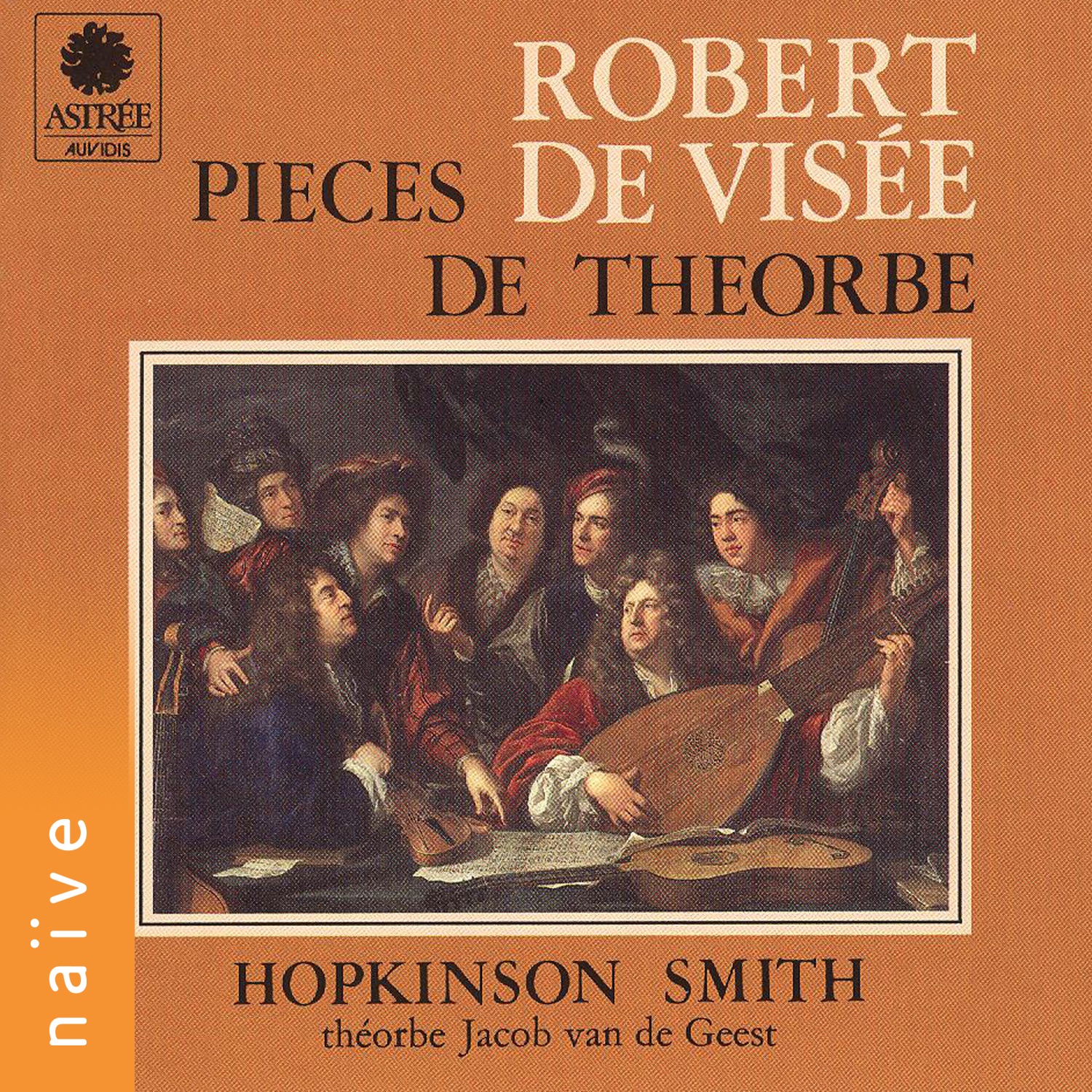 Robert de Visée: Pièces de théorbe album cover