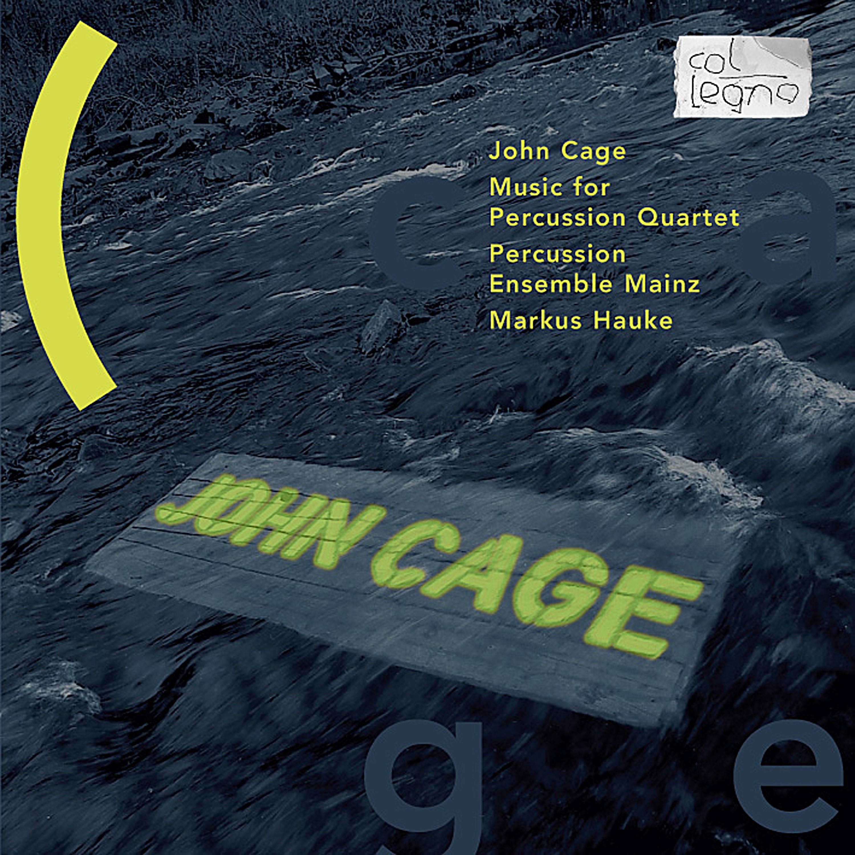 John Cage: Music for Percussion Quartet album cover