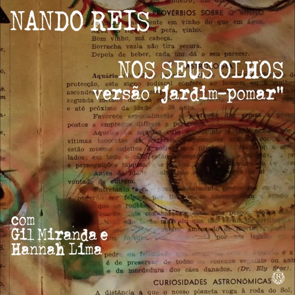 Nos Seus Olhos (Versão Jardim-Pomar) [feat. Gil Miranda & Hannah Lima] - Single album cover