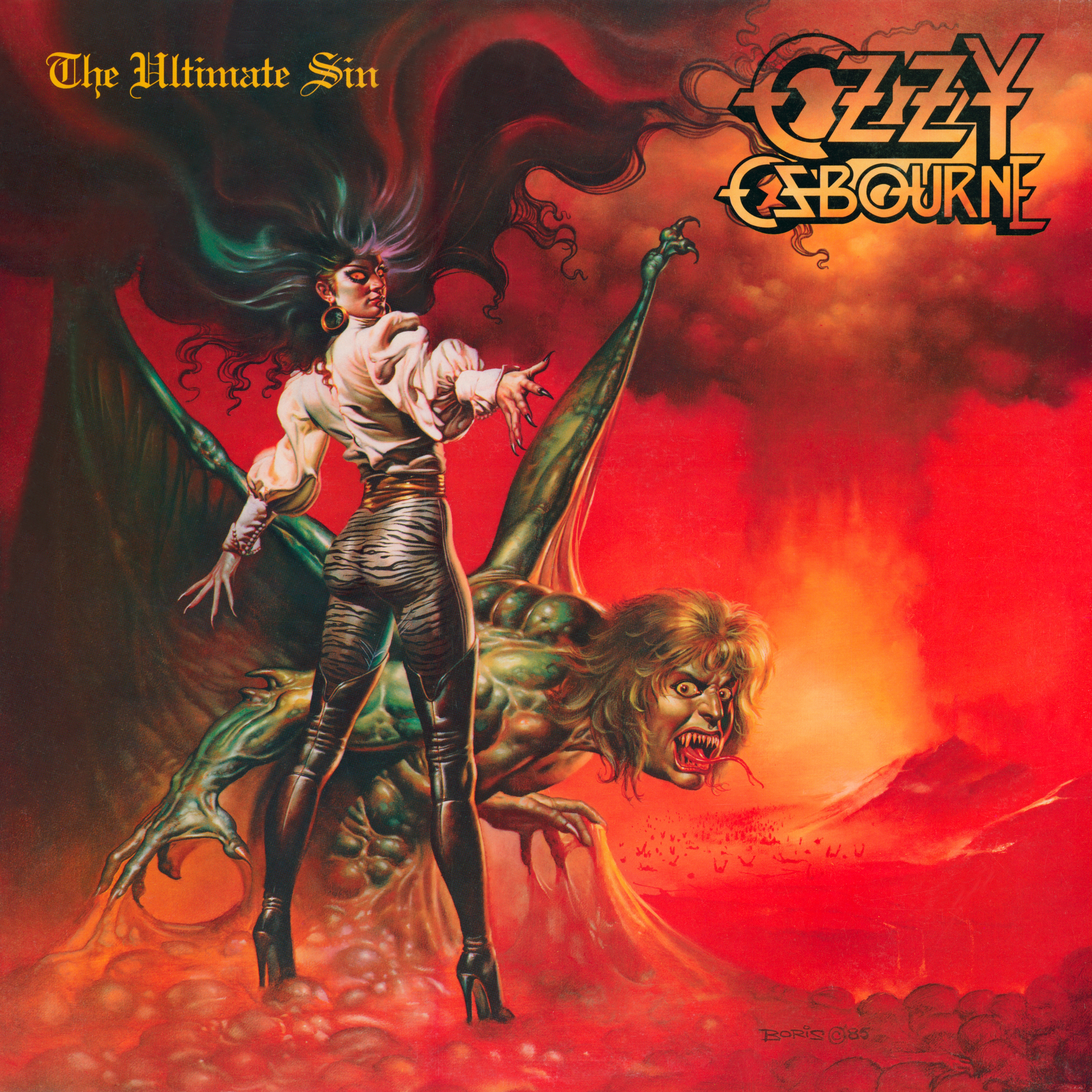 The Ultimate Sin album cover