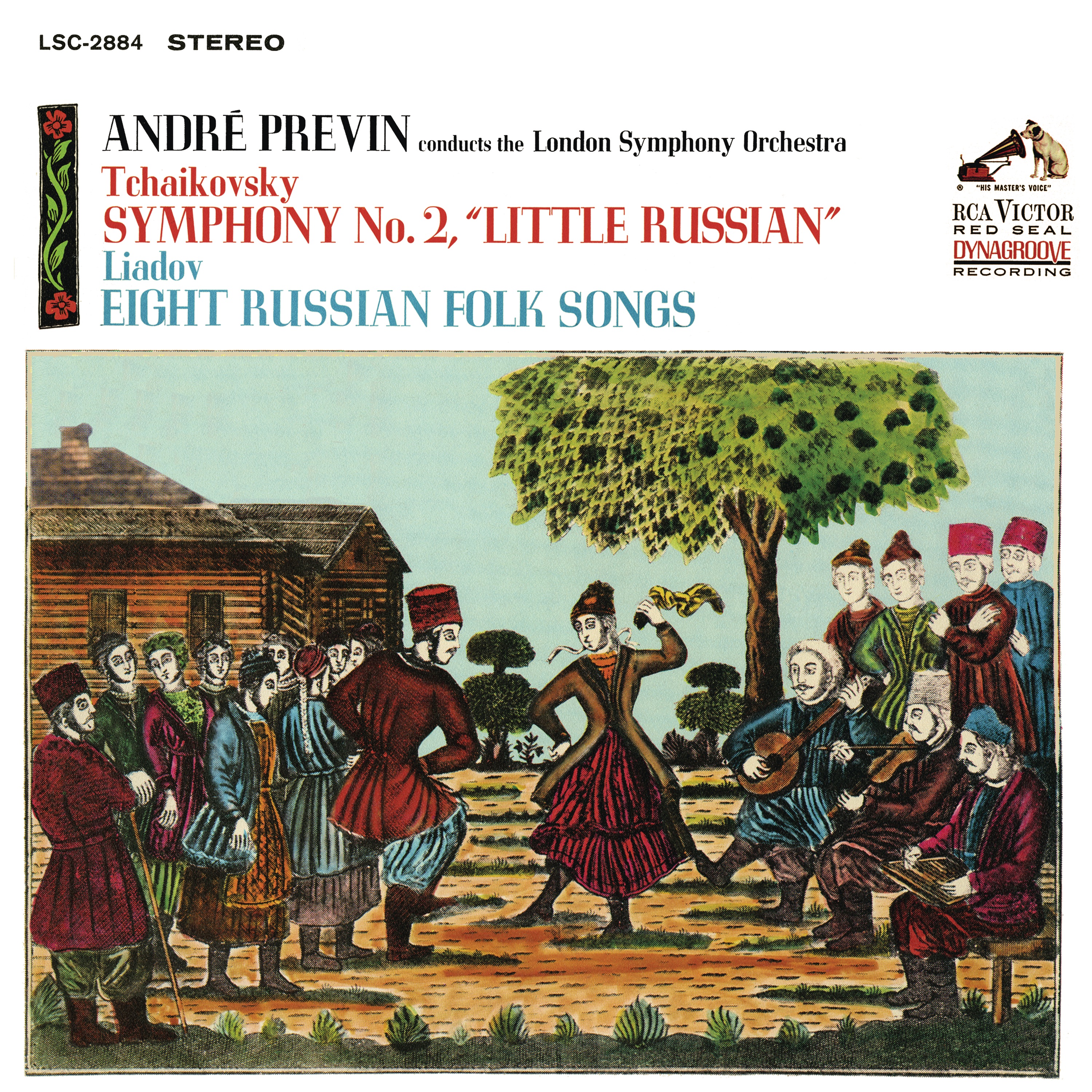 Tchaikovsky: Symphony No. 2 in C Minor, Op. 17 & Liadov: Eight Russian Folk Songs, Op. 58 album cover