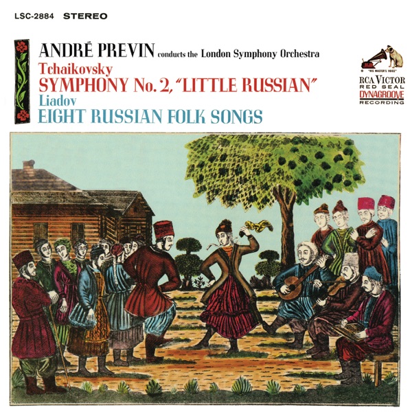 Tchaikovsky: Symphony No. 2 in C Minor, Op. 17 & Liadov: Eight Russian Folk Songs, Op. 58 album cover