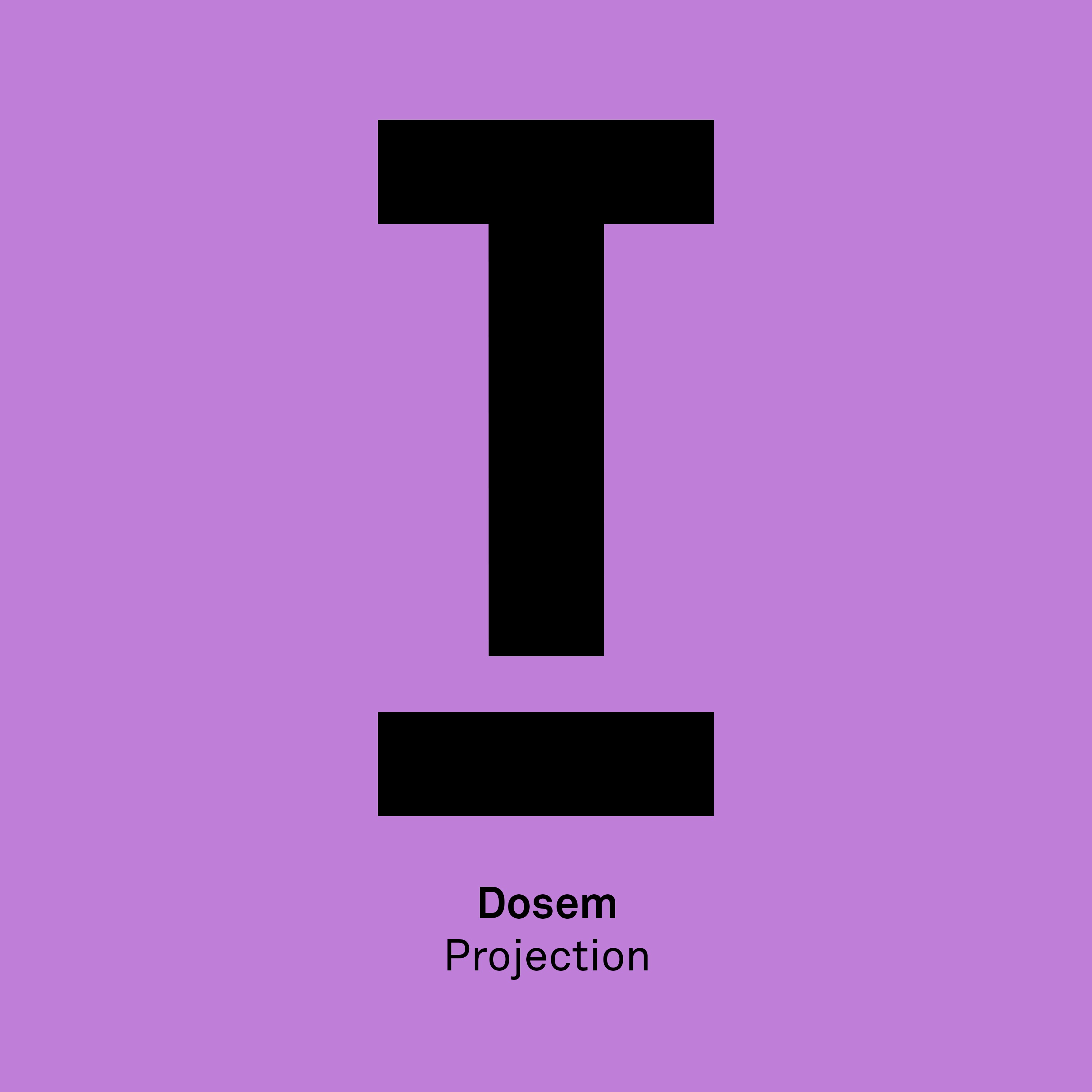 Projection - Single album cover