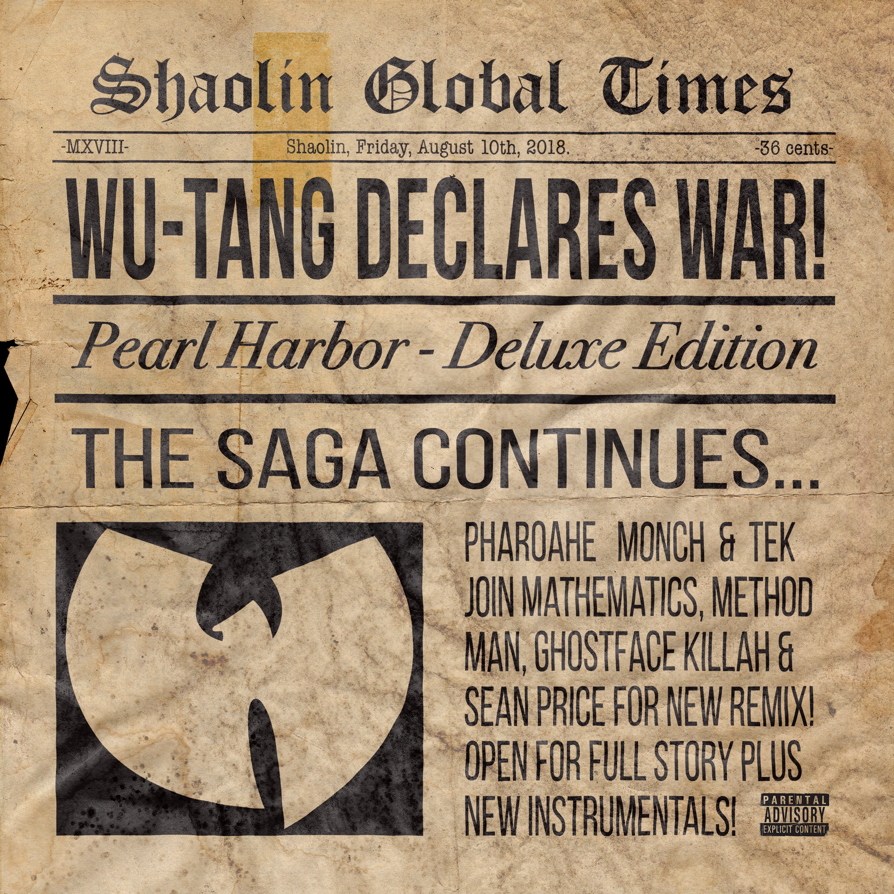 Pearl Harbor (Remix) [feat. Mathematics, Method Man, Ghostface Killah, Sean Price, Pharoahe Monch, T album cover