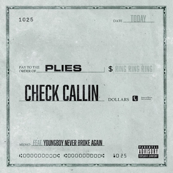 Check Callin (feat. YoungBoy Never Broke Again) - Single album cover