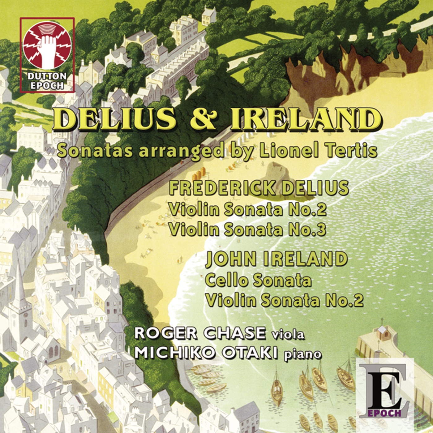 Frederick Delius & John Ireland Sonatas Arranged By Lionel Tertis album cover