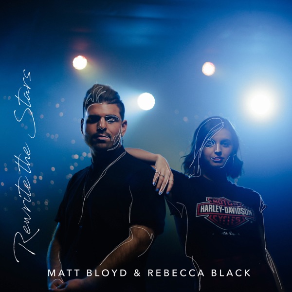 Rewrite the Stars (feat. Rebecca Black) - Single album cover