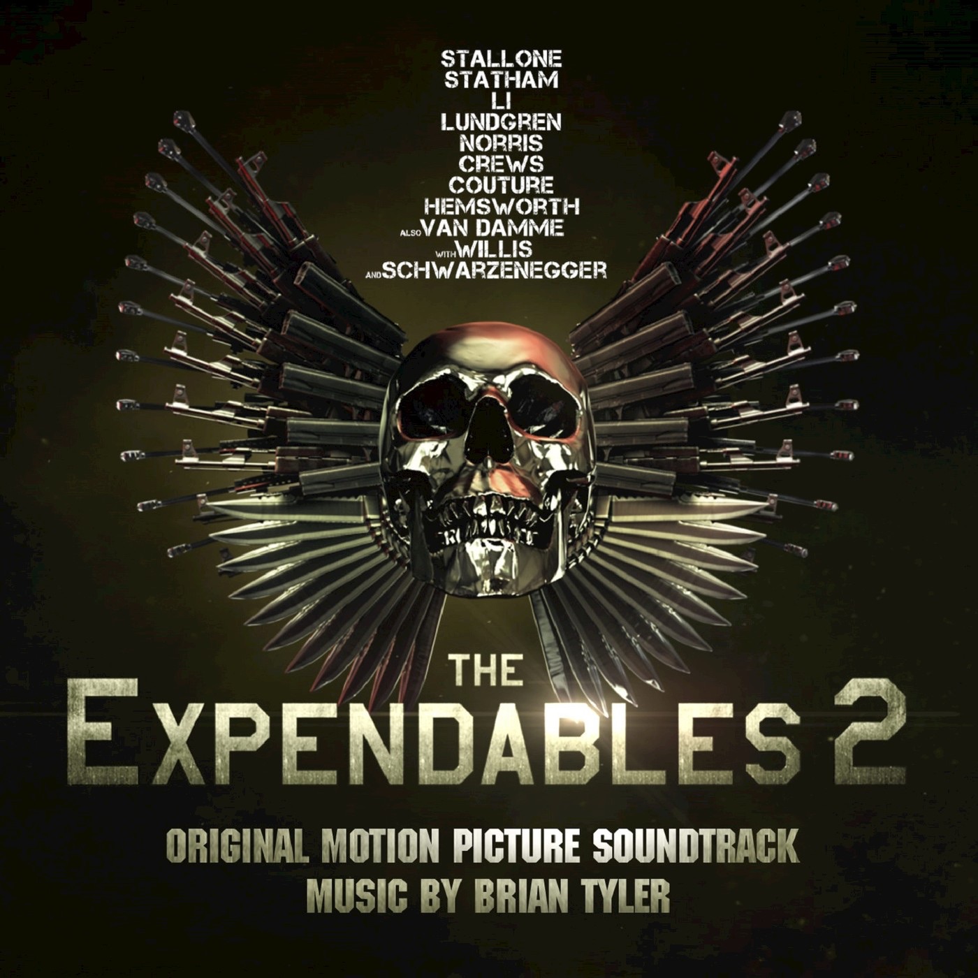 The Expendables 2 (Original Motion Picture Soundtrack) album cover