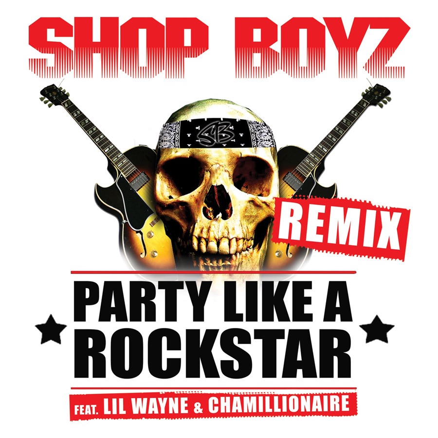 Party Like a Rockstar (Remix) [feat. Lil Wayne & Chamillionaire] - Single album cover