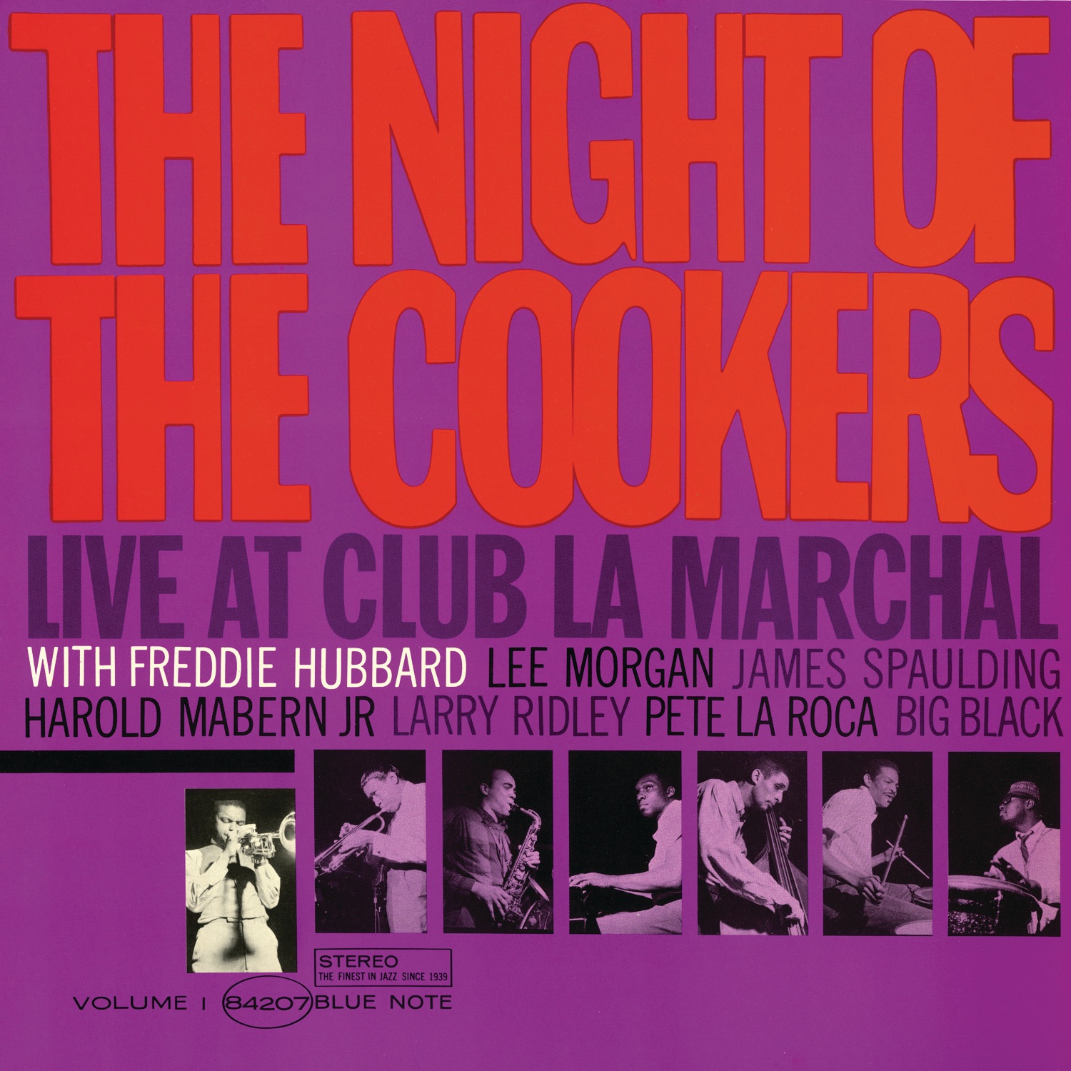 The Night of the Cookers, Vol. 1 (Live) album cover