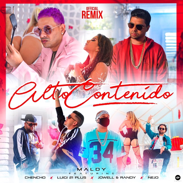 Alto Contenido (Remix) [with Chencho, Luigi 21 Plus, Ñejo & Jowell & Randy] - Single album cover