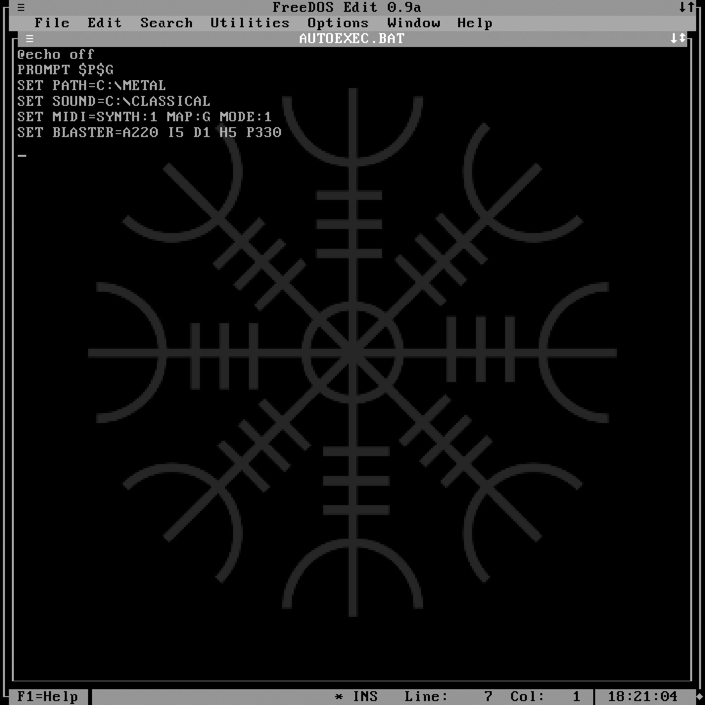 C:\>Edit Autoexec.Bat - EP album cover