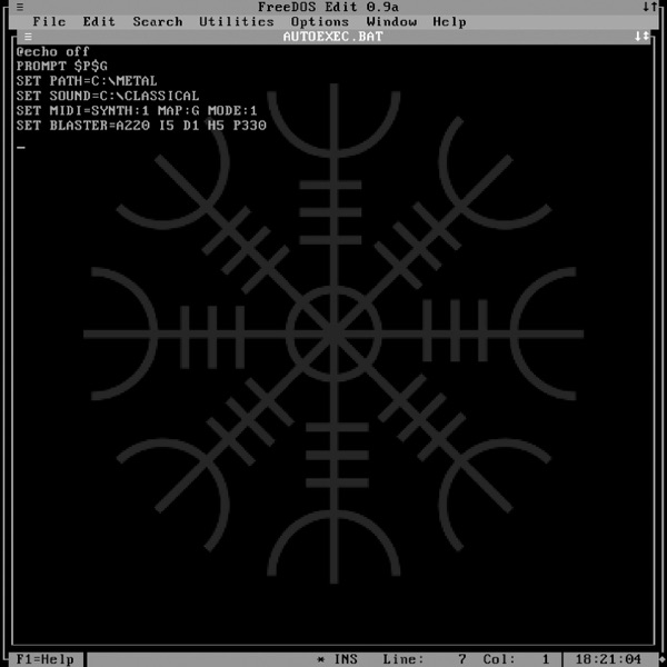 C:\>Edit Autoexec.Bat - EP album cover