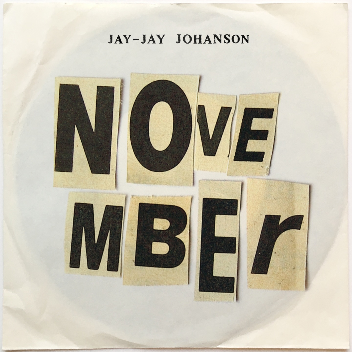 November - Single album cover