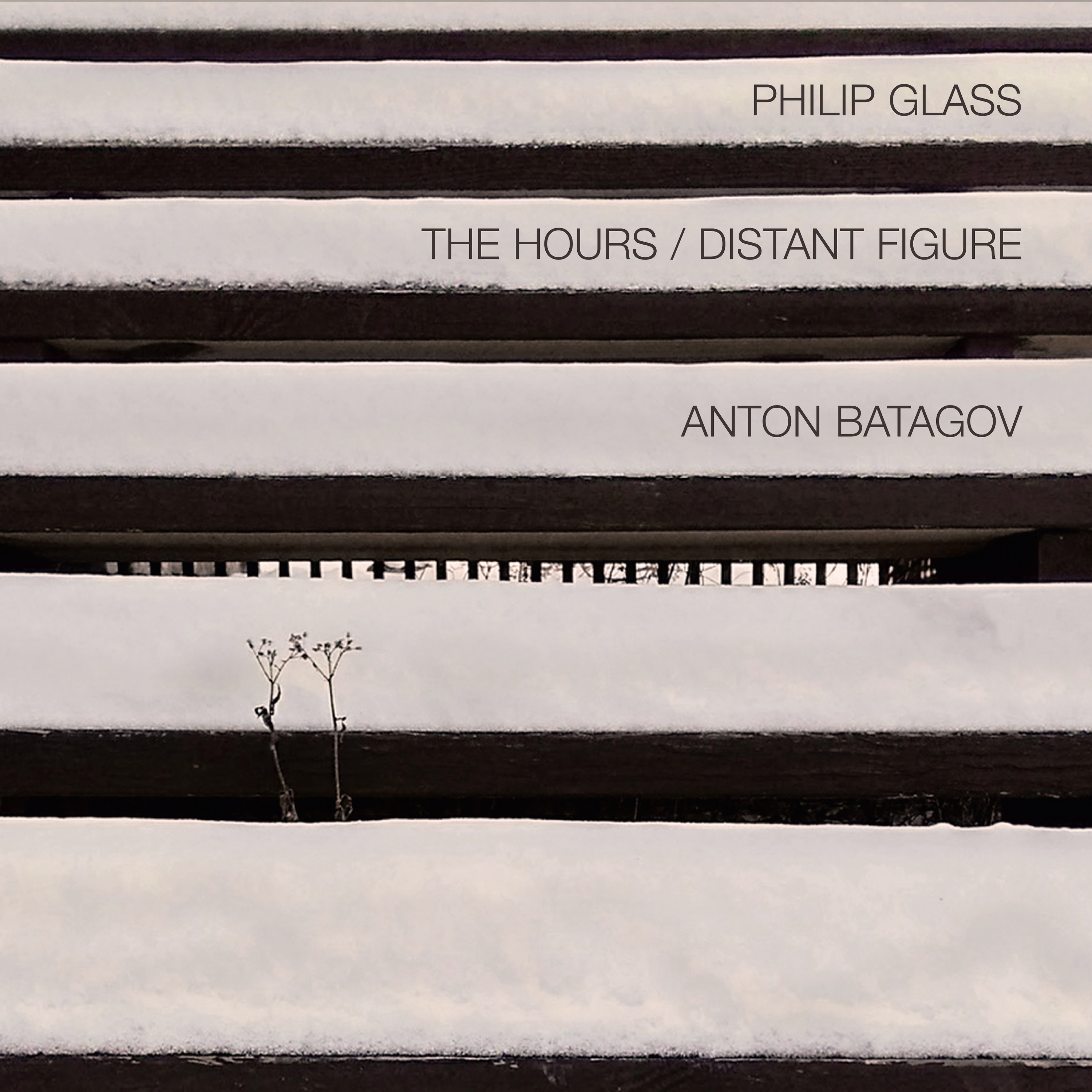 Philip Glass: The Hours / Distant Figure album cover