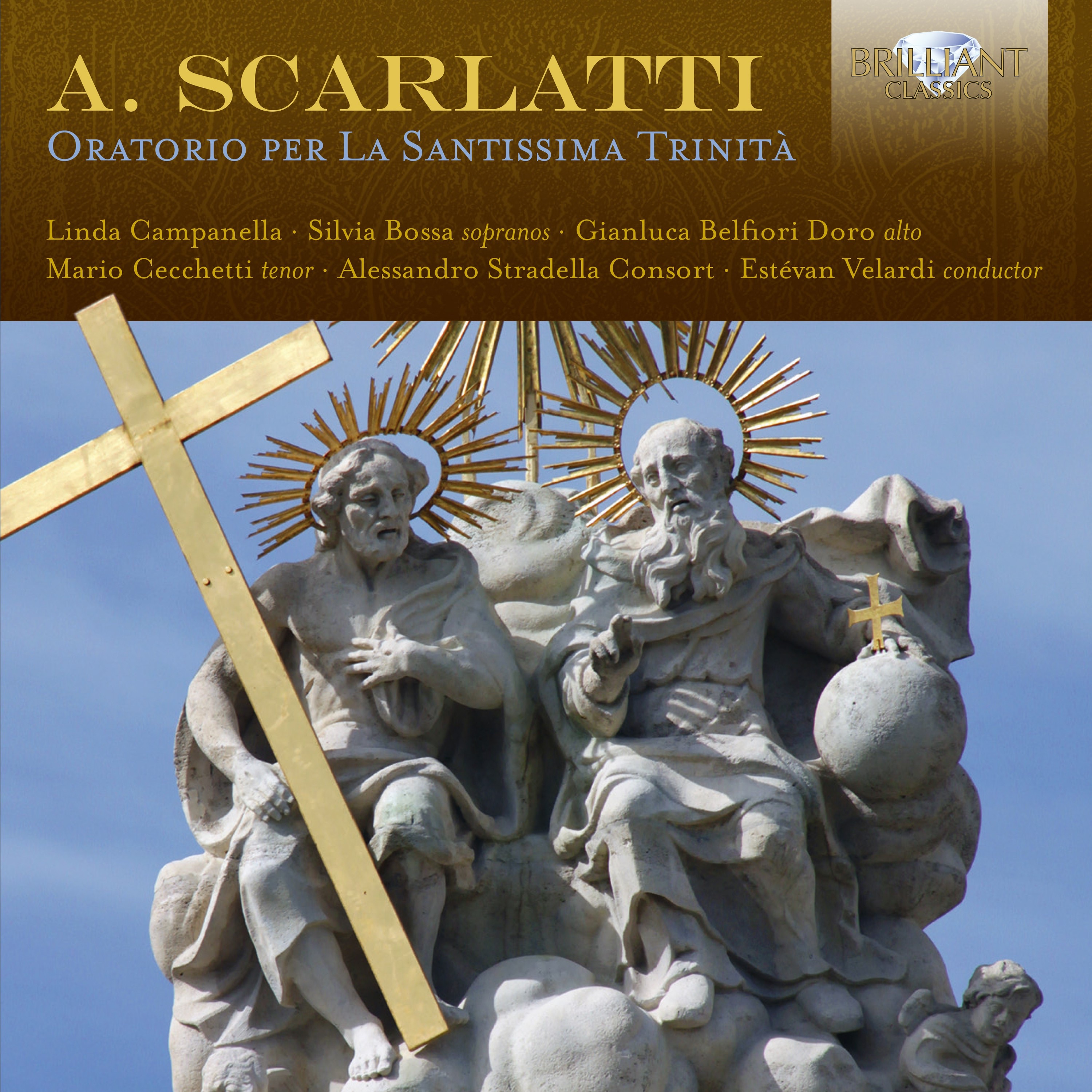 A. Scarlatti: Oratorio per La Santissima Trinità album cover