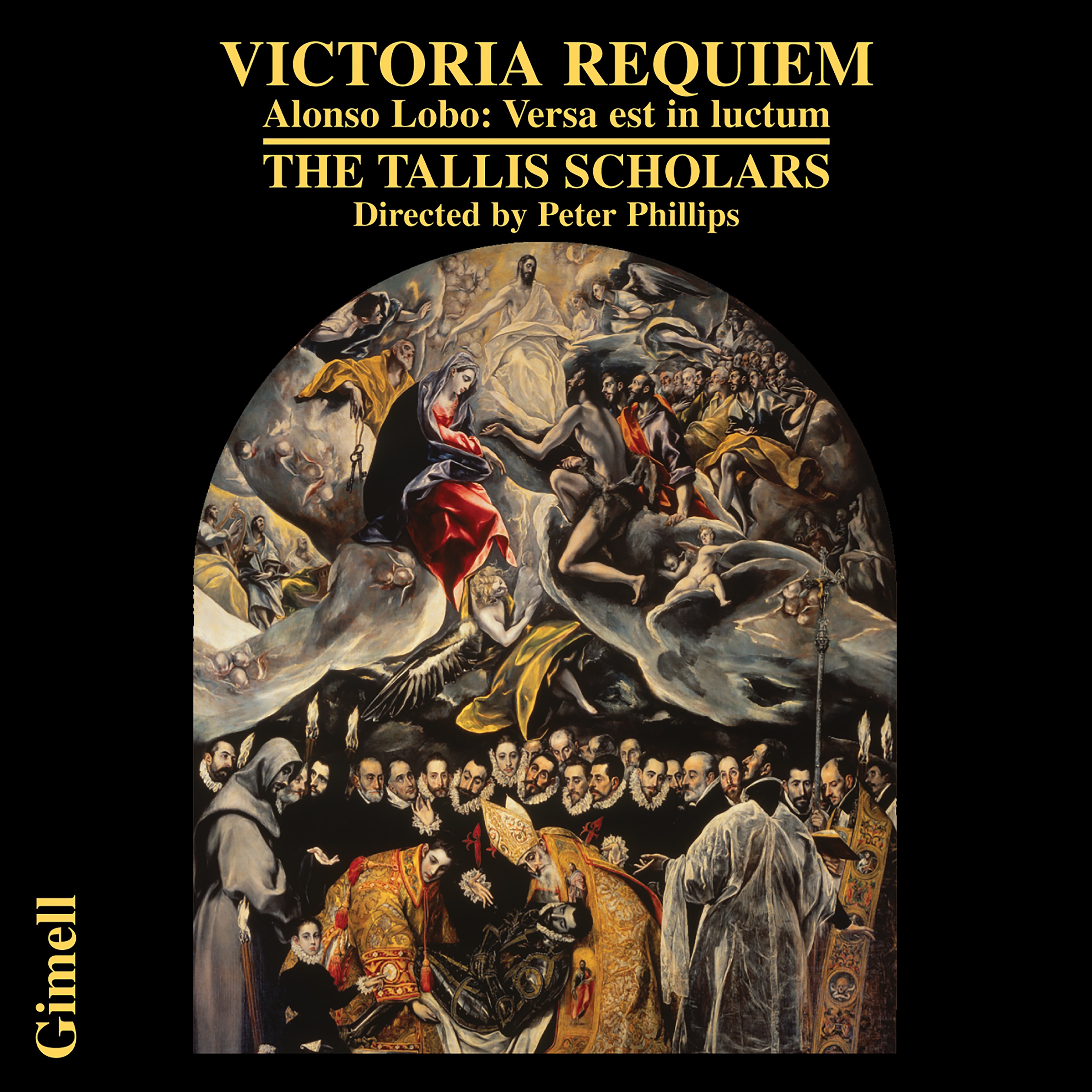 Victoria: Requiem (Officium defunctorum). Lobo: Versa est in luctum. album cover