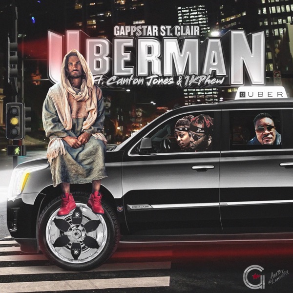Uber Man (feat. Canton Jones & 1K Phew) - Single album cover