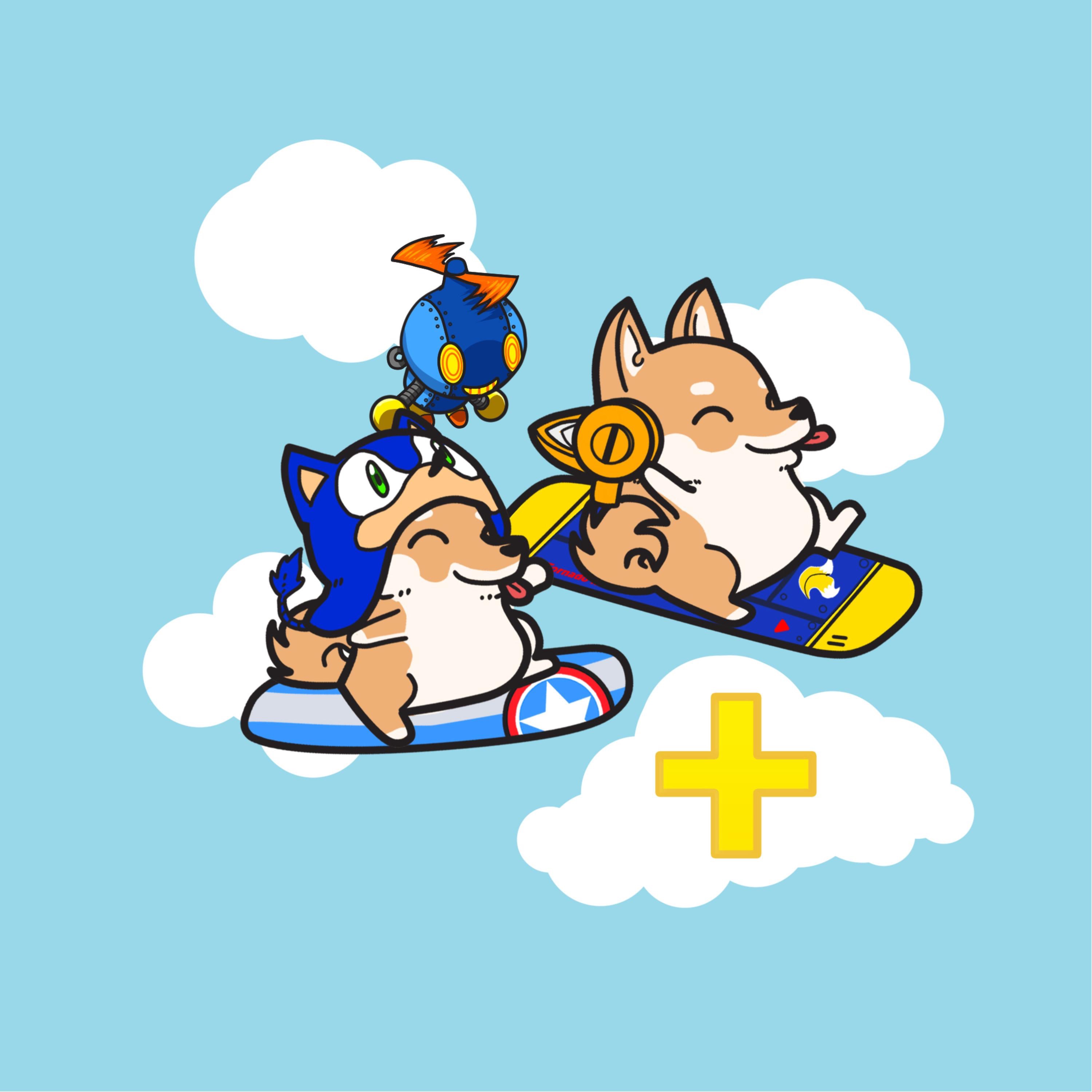 Time Trials Plus (feat. Jun Senoue) - Single album cover