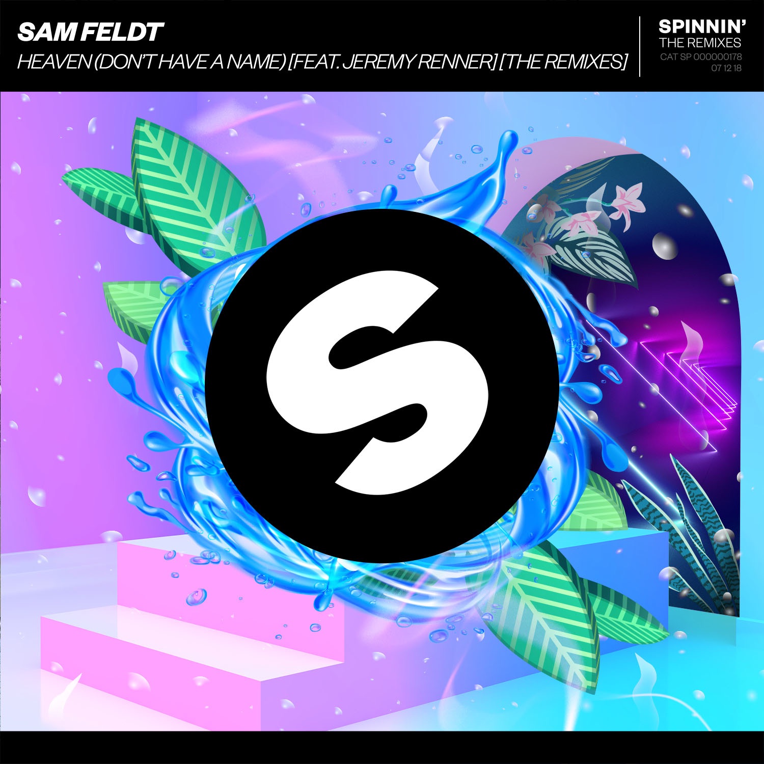 Heaven (Don't Have A Name) [feat. Jeremy Renner] [The Remixes] - Single album cover