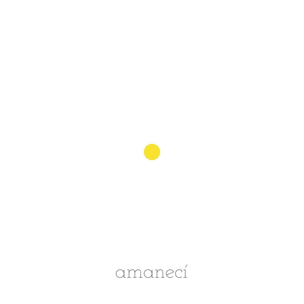 Amanecí - Single album cover