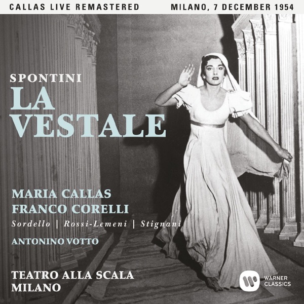 Spontini: La vestale (1954, Milan) - Callas Live Remastered album cover