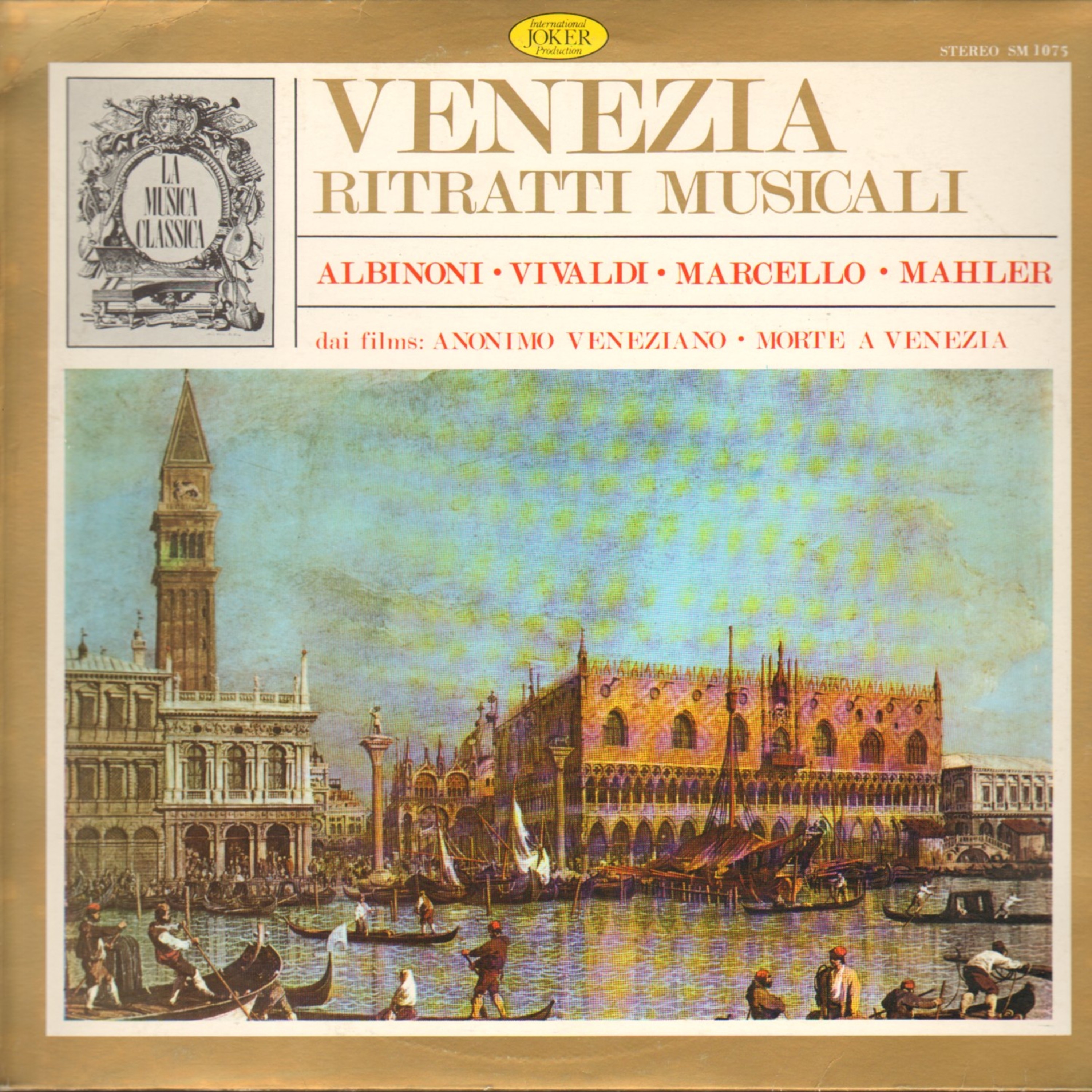 VENEZIA - Ritratti musicali dai film Anonimo veneziano: Morte a Venezia album cover