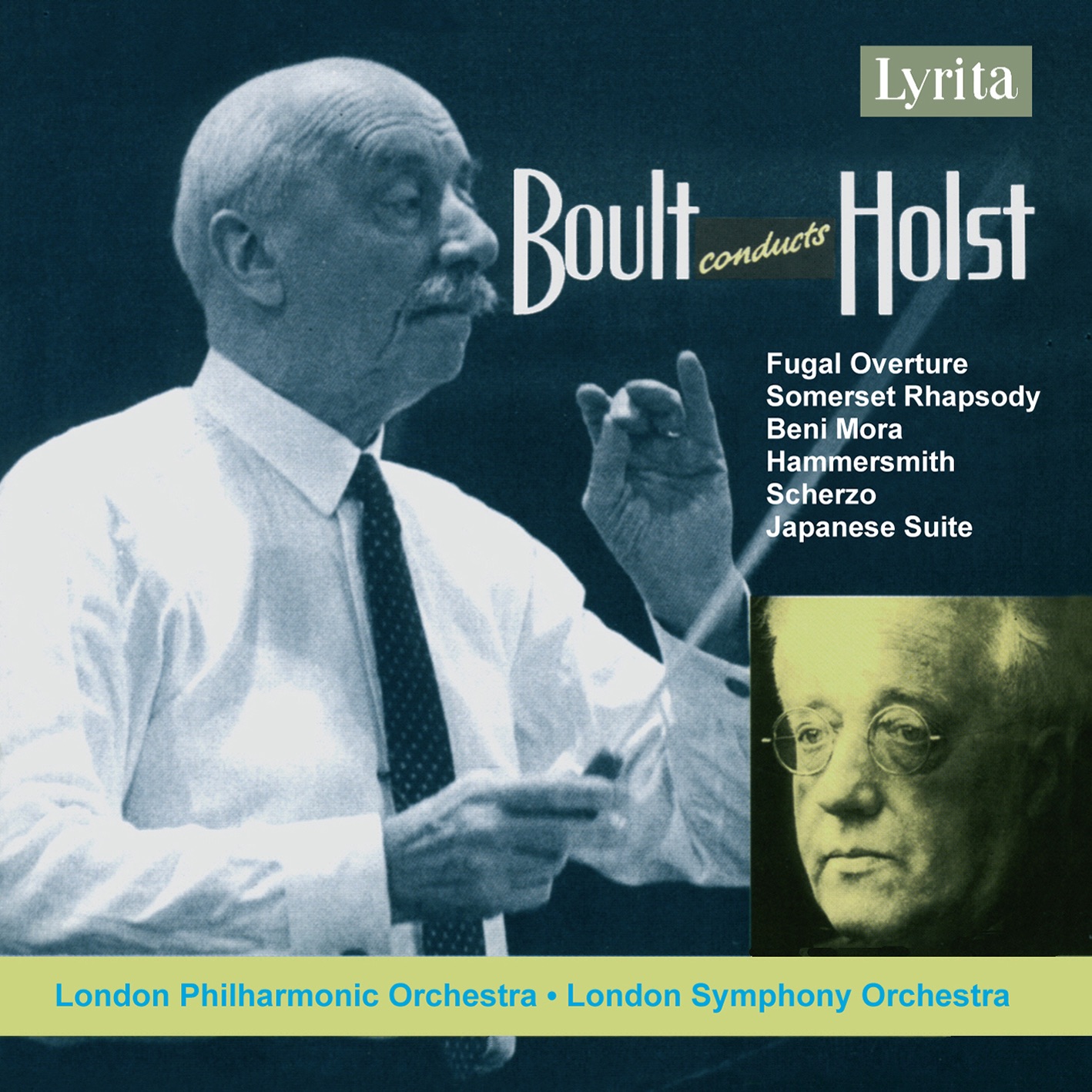 Holst: Orchestral Works album cover
