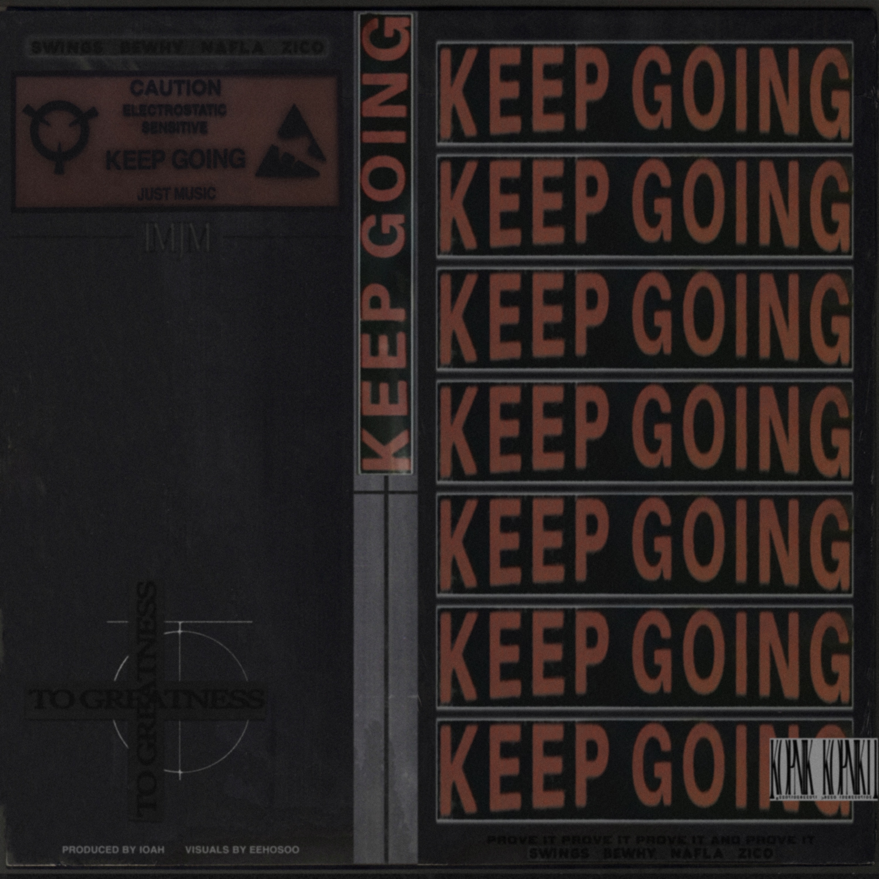 Keep Going (feat. BewhY, nafla & ZICO) - Single album cover