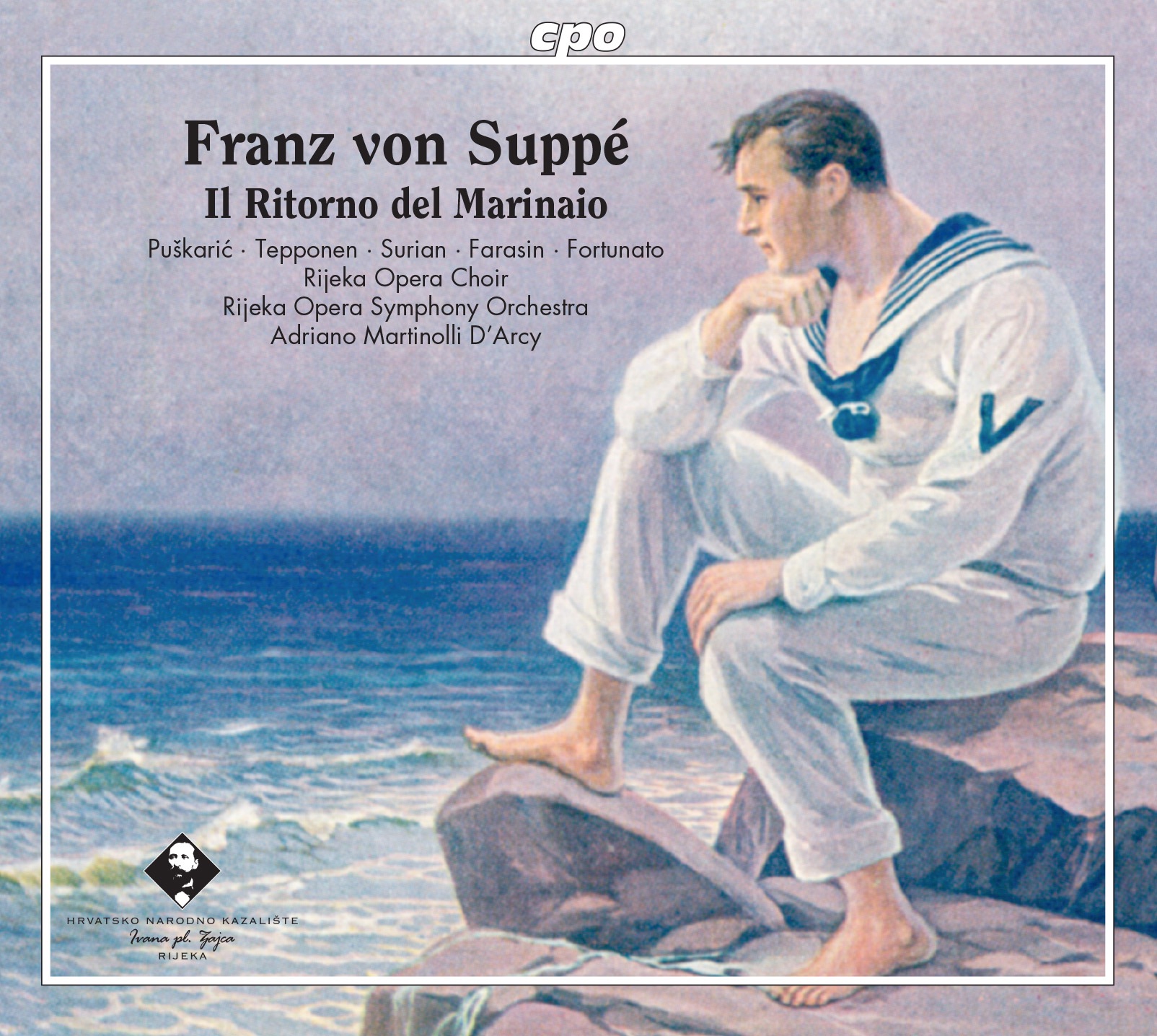 Suppé: Il ritorno del marinaio album cover