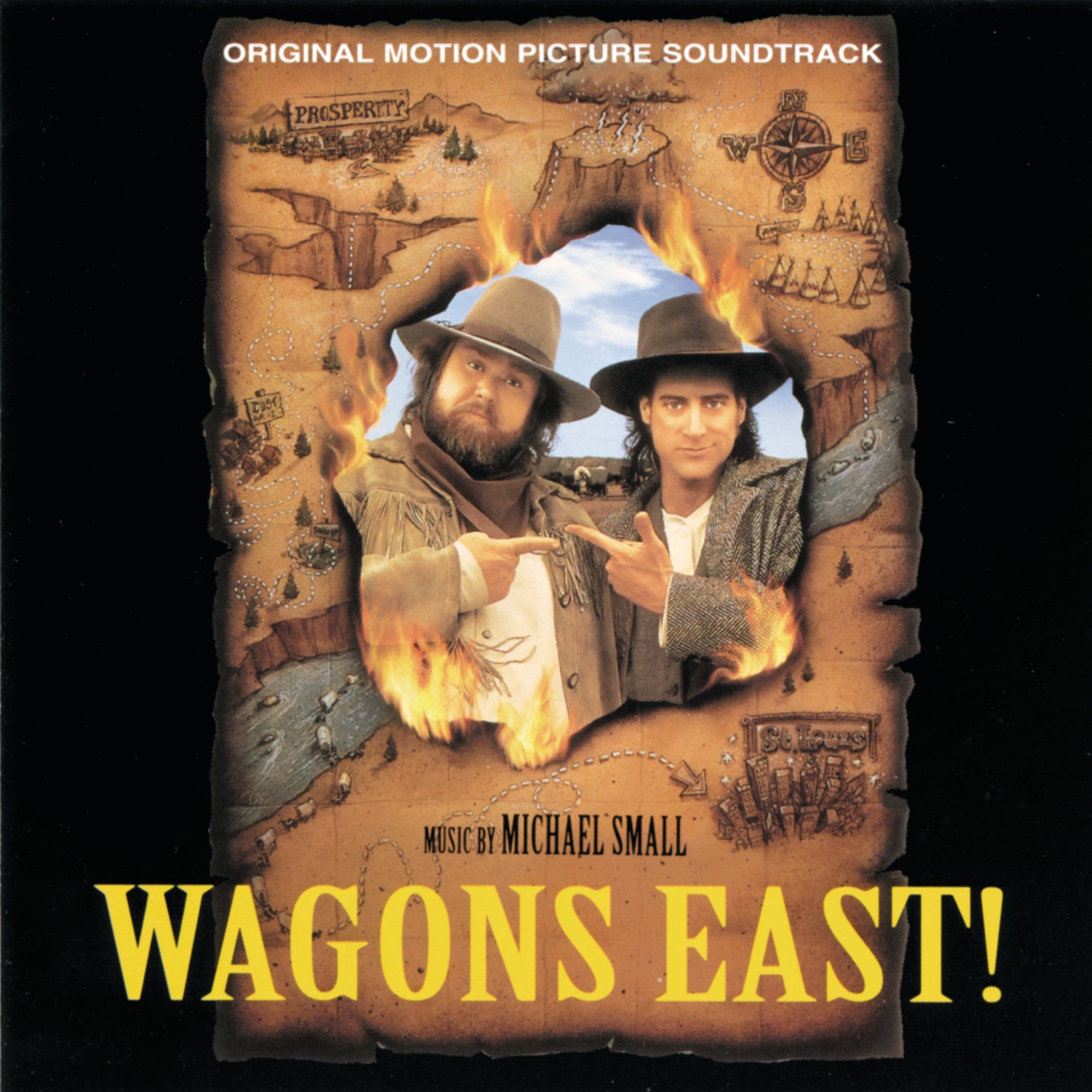 Wagons East! (Original Motion Picture Soundtrack) album cover