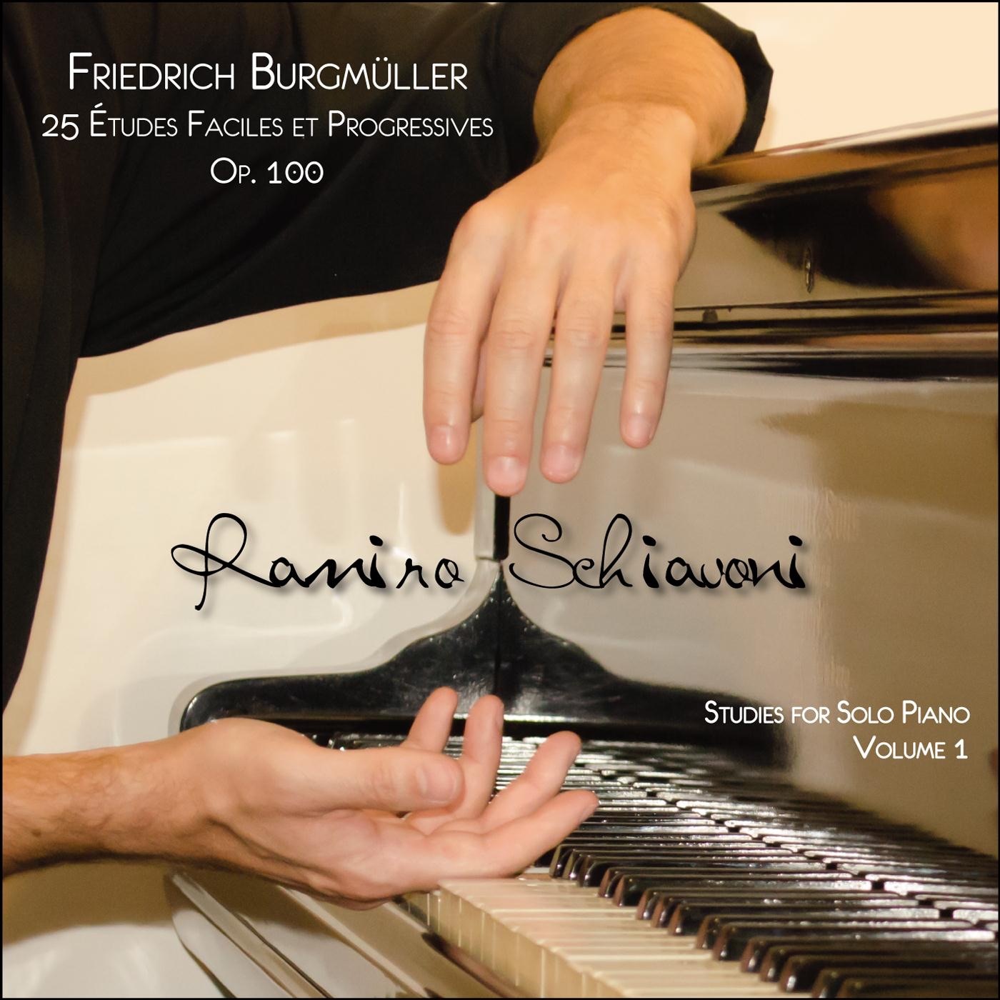 Friedrich Burgmüller: 25 Études faciles et progressives, Op. 100 album cover