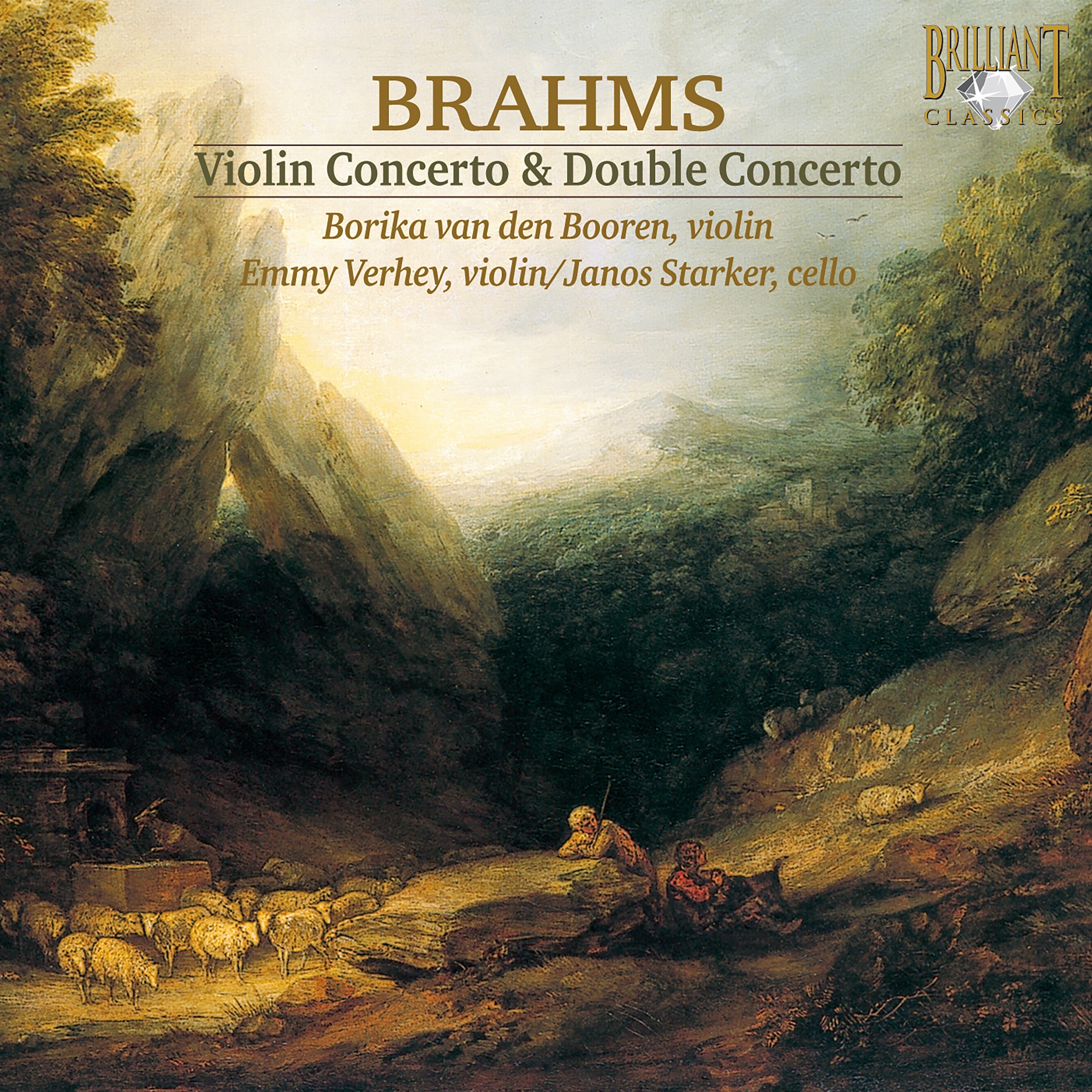 Brahms: Violin Concerto & Double Concerto album cover