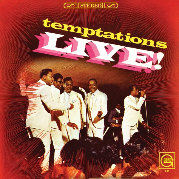 Temptations Live! album cover