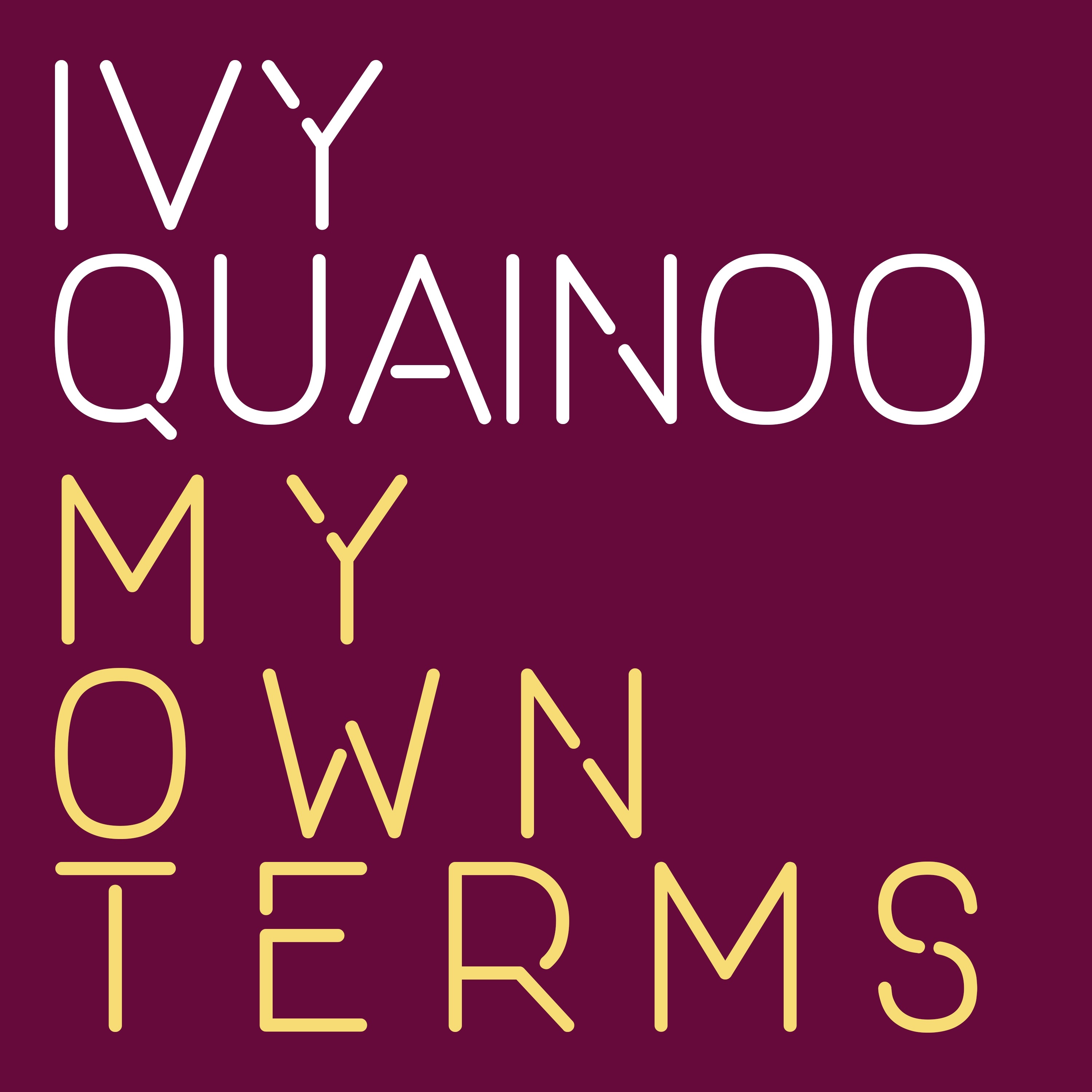 My Own Terms - Single album cover