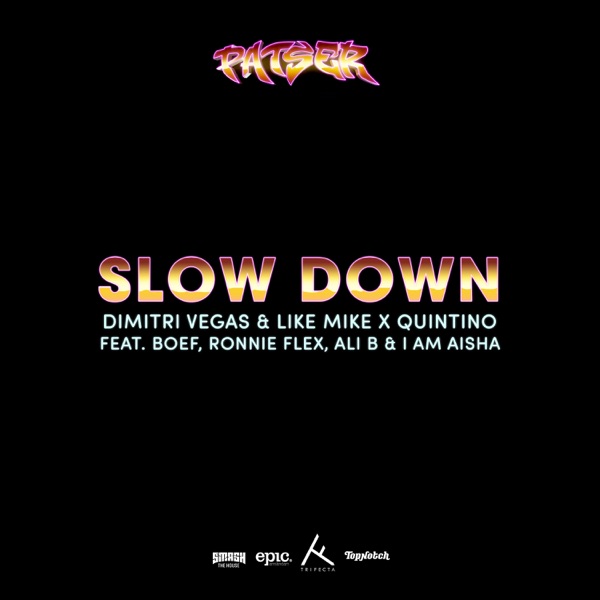 Slow Down (feat. Boef, Ronnie Flex, Ali B & I Am Aisha) - Single album cover