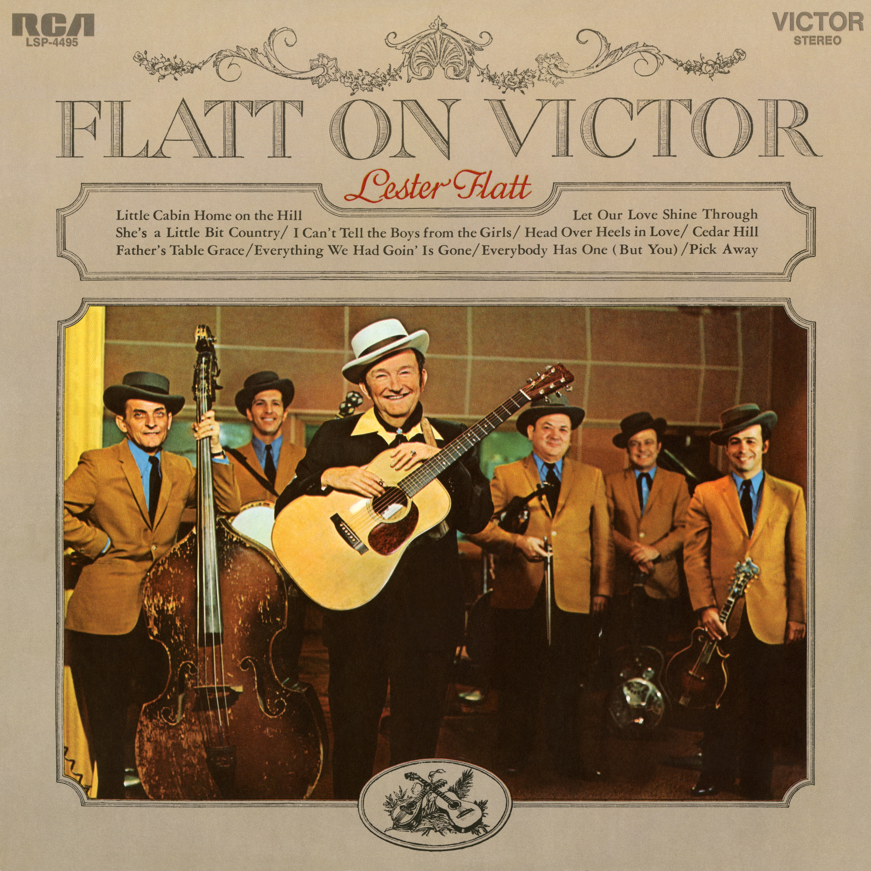 Flatt on Victor album cover
