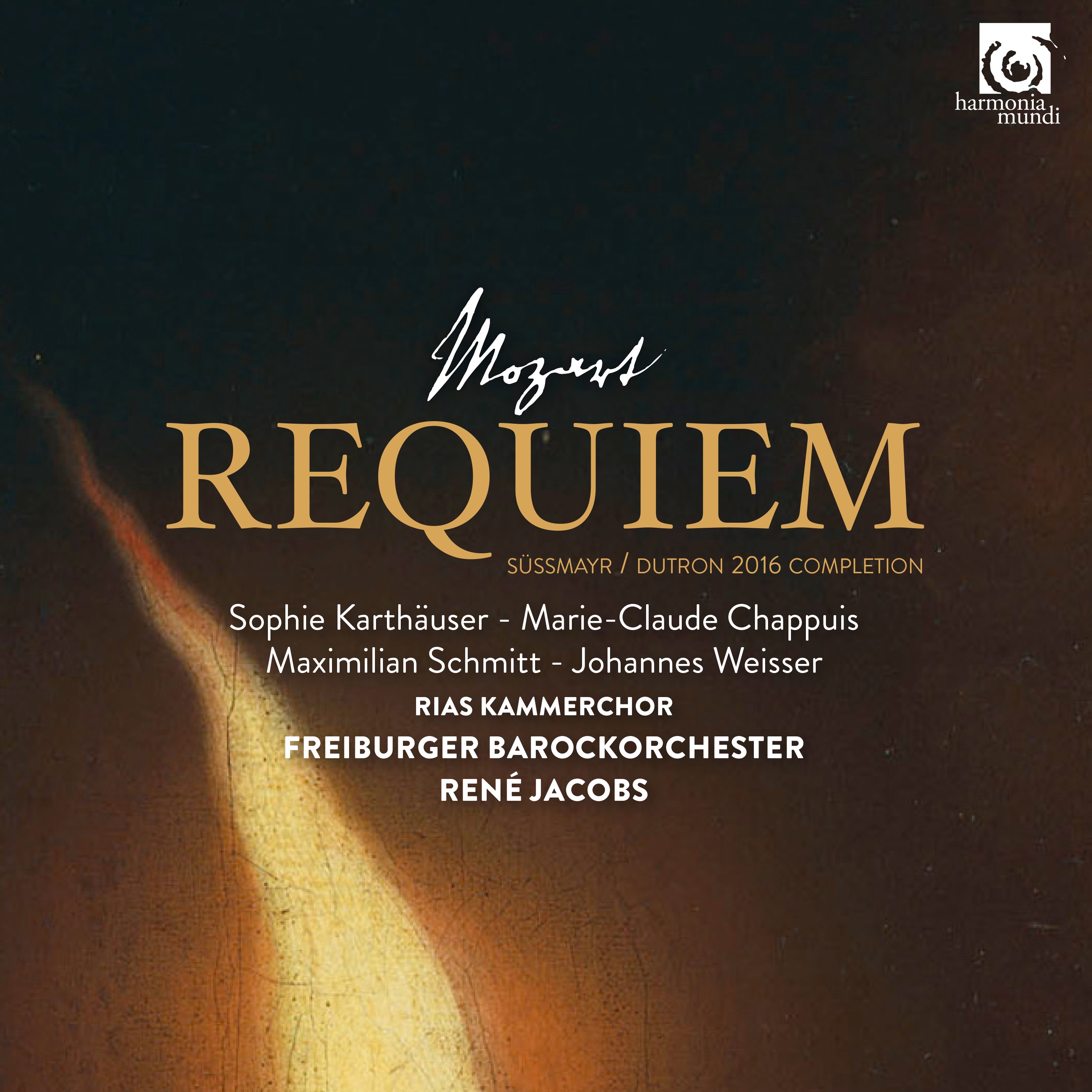 Mozart: Requiem, K. 626 (Süssmayr / Dutron 2016 Completion) album cover