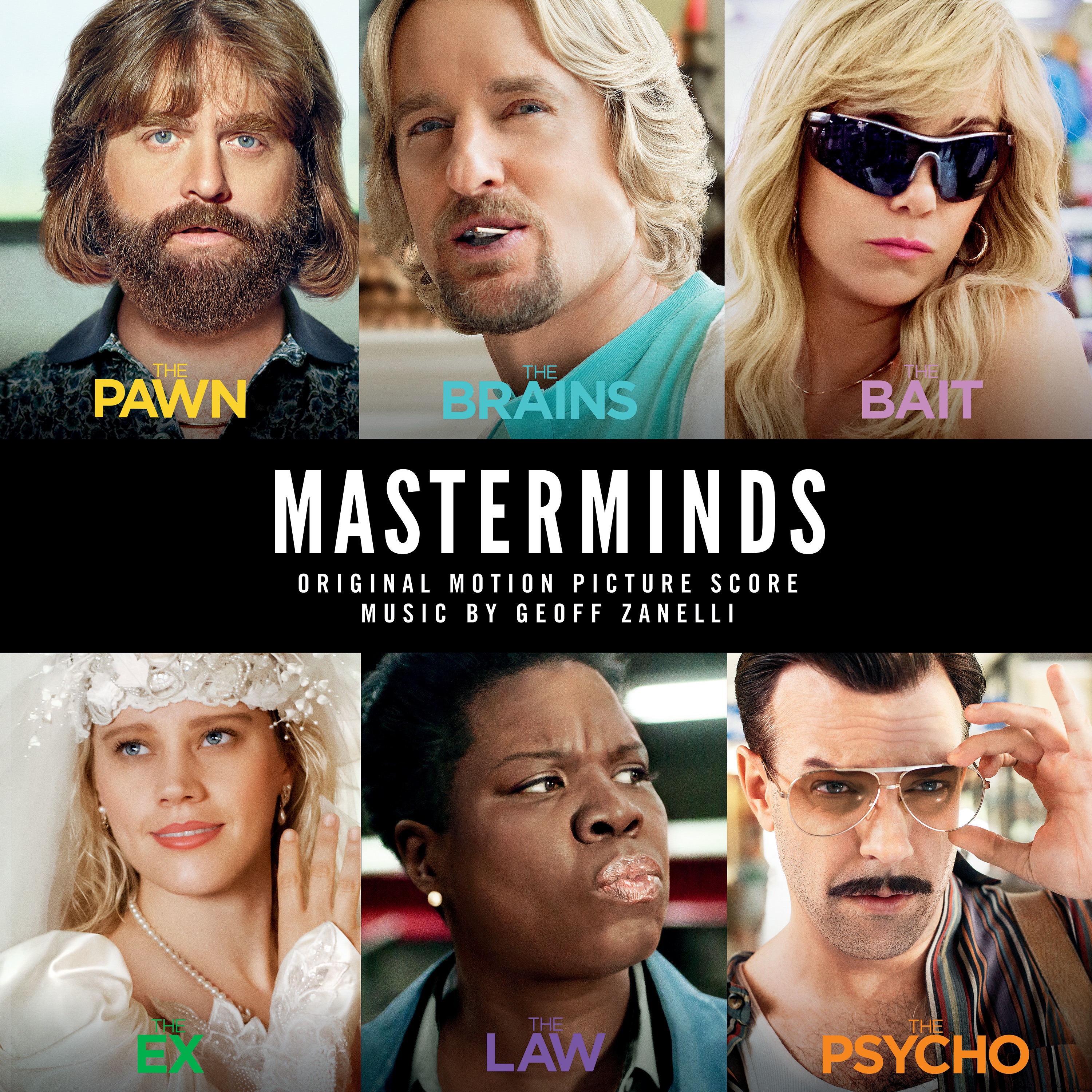 Masterminds (Original Motion Picture Score) album cover