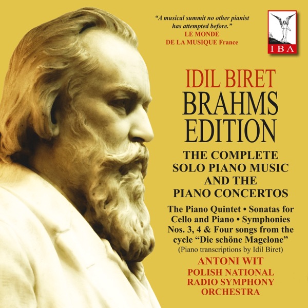 İdil Biret Brahms Edition album cover