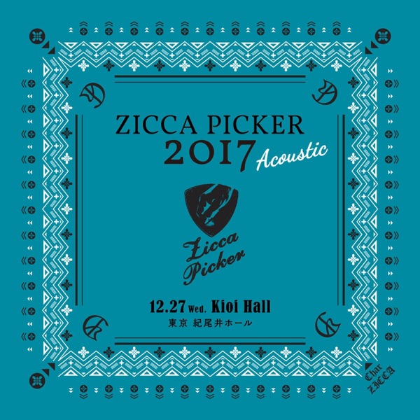 Zicca Picker 2017 "Acoustic", Vol. 8 (Live in Tokyo) album cover