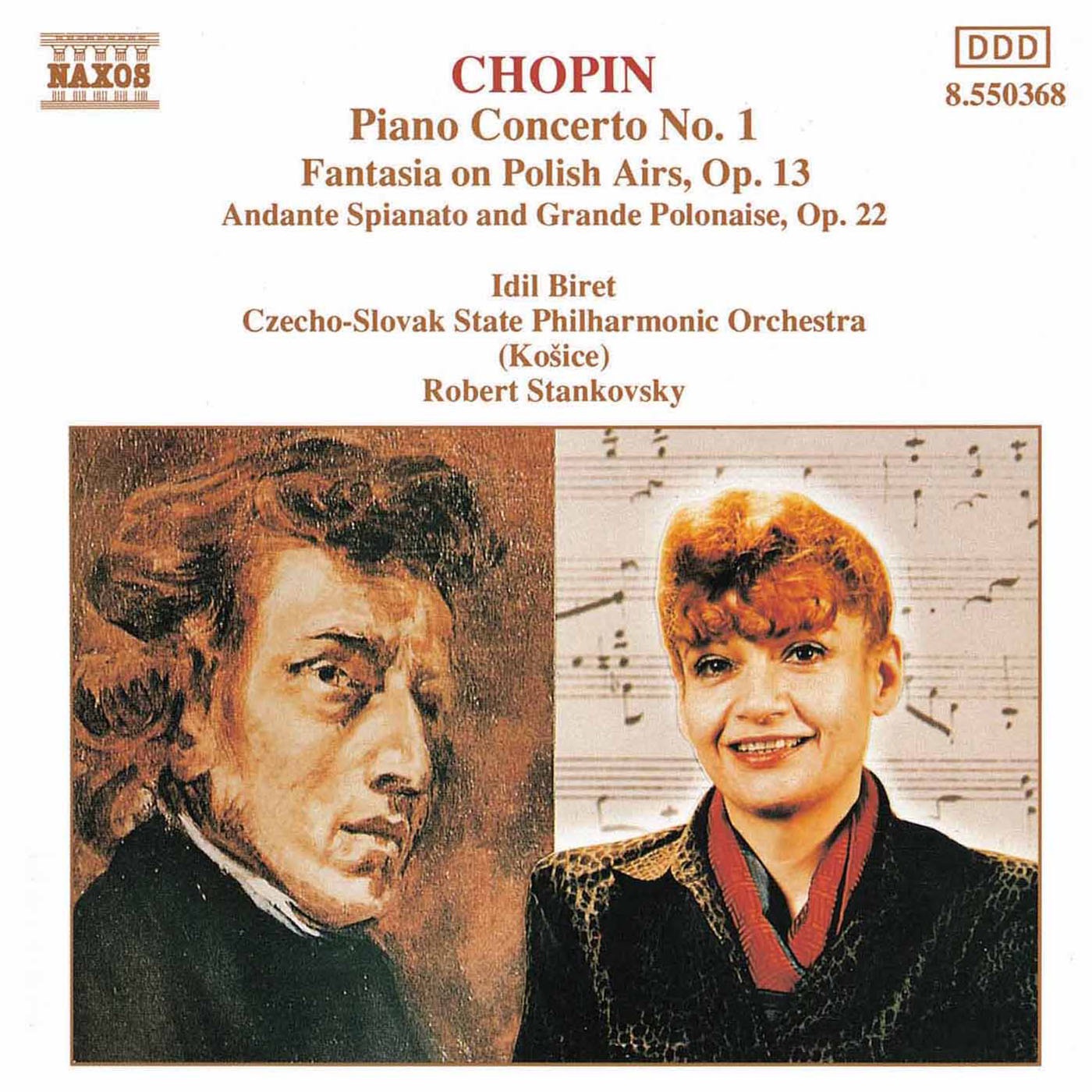 Chopin: Piano Concerto No. 1, Fantasia on Polish Airs & Andante spianato et Grande polonaise brillan album cover